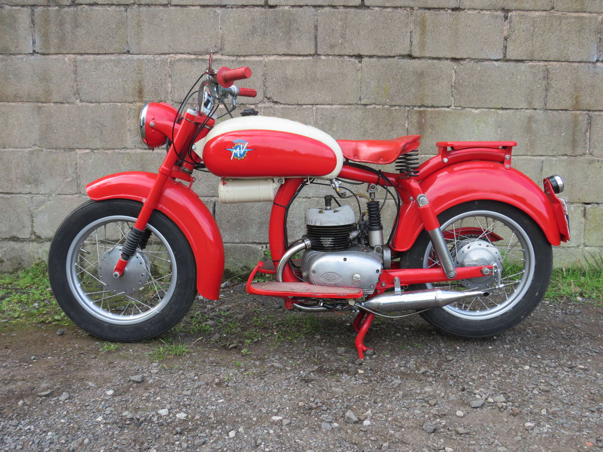 1955 MV Agusta 125 Pullman 123cc-Sold