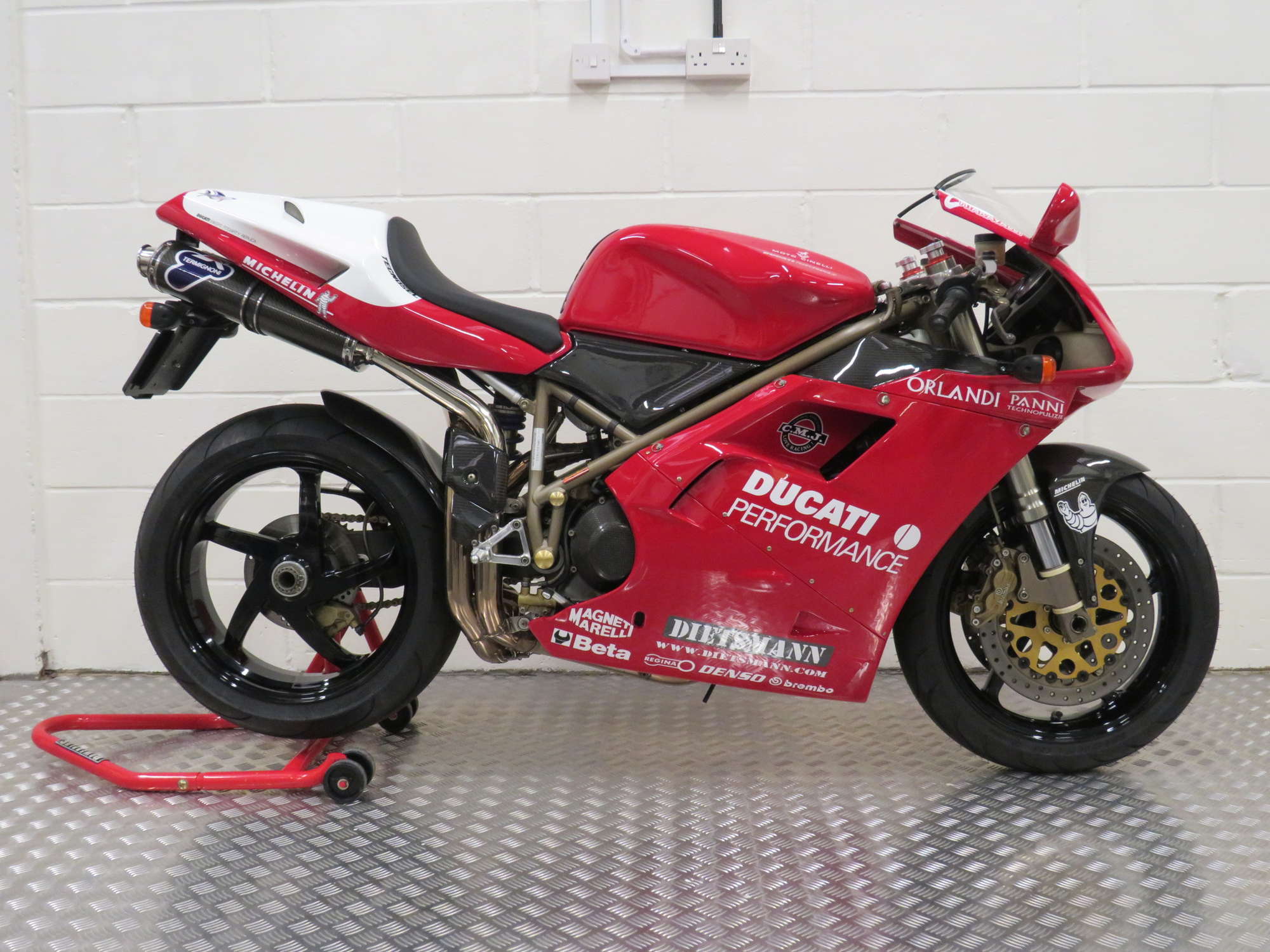 Iconic Auctioneers | 1998 Ducati 748 SPS 'Foggy Replica' 748cc