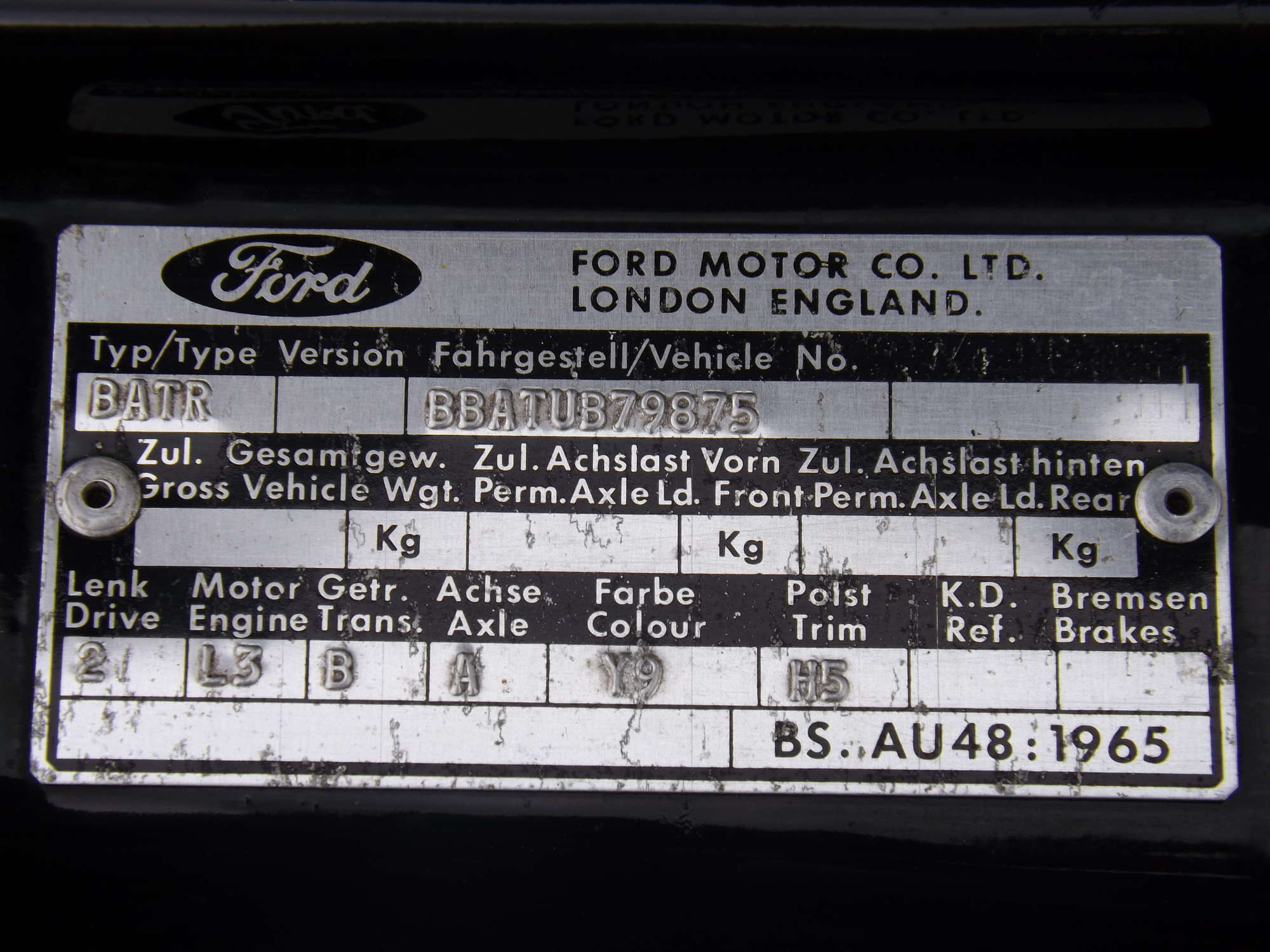 1979 Ford Escort 1600 Sport Mk2-Sold