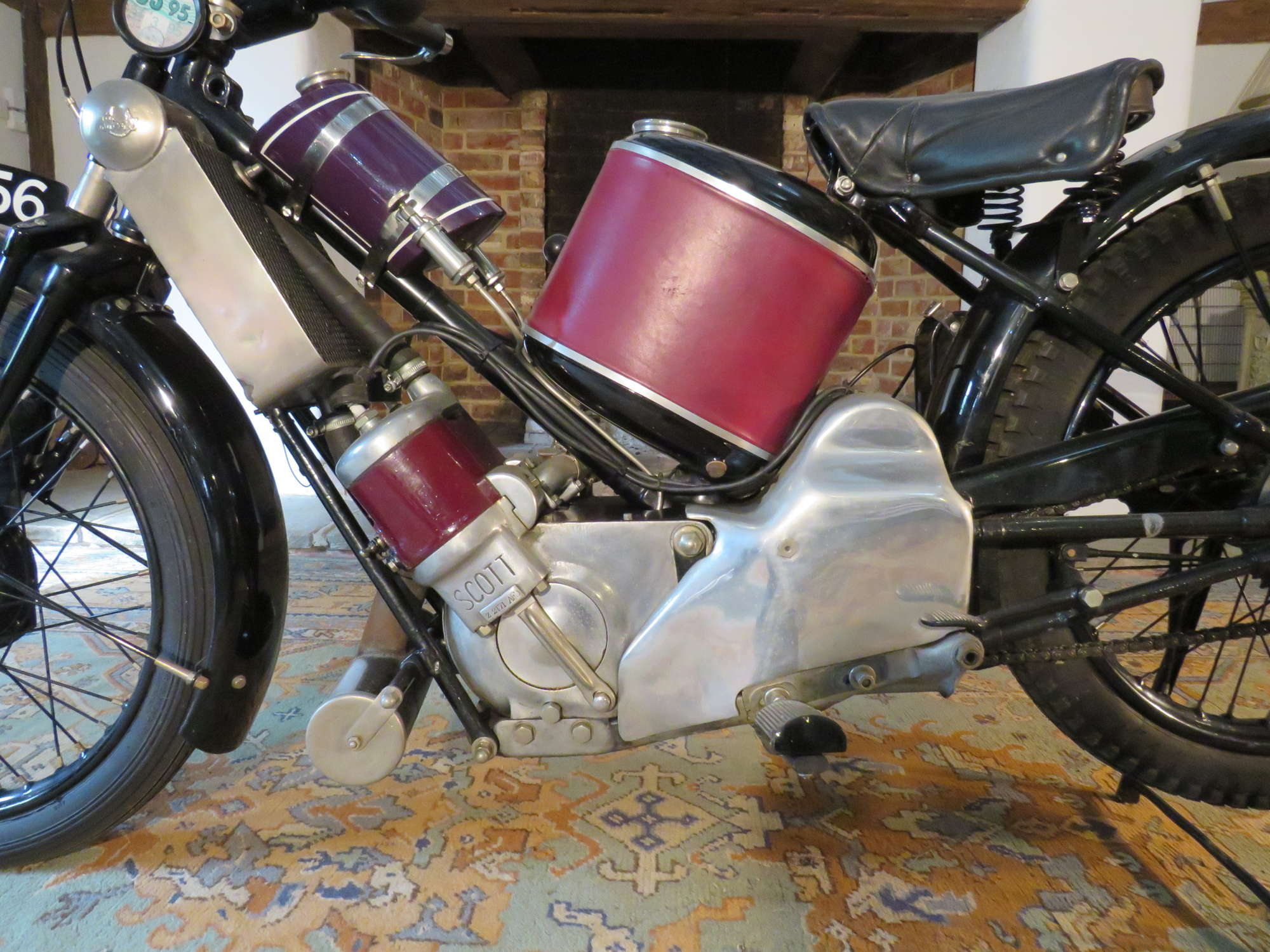 1927 Scott 3-Speed Super Squirrel 496cc-Sold