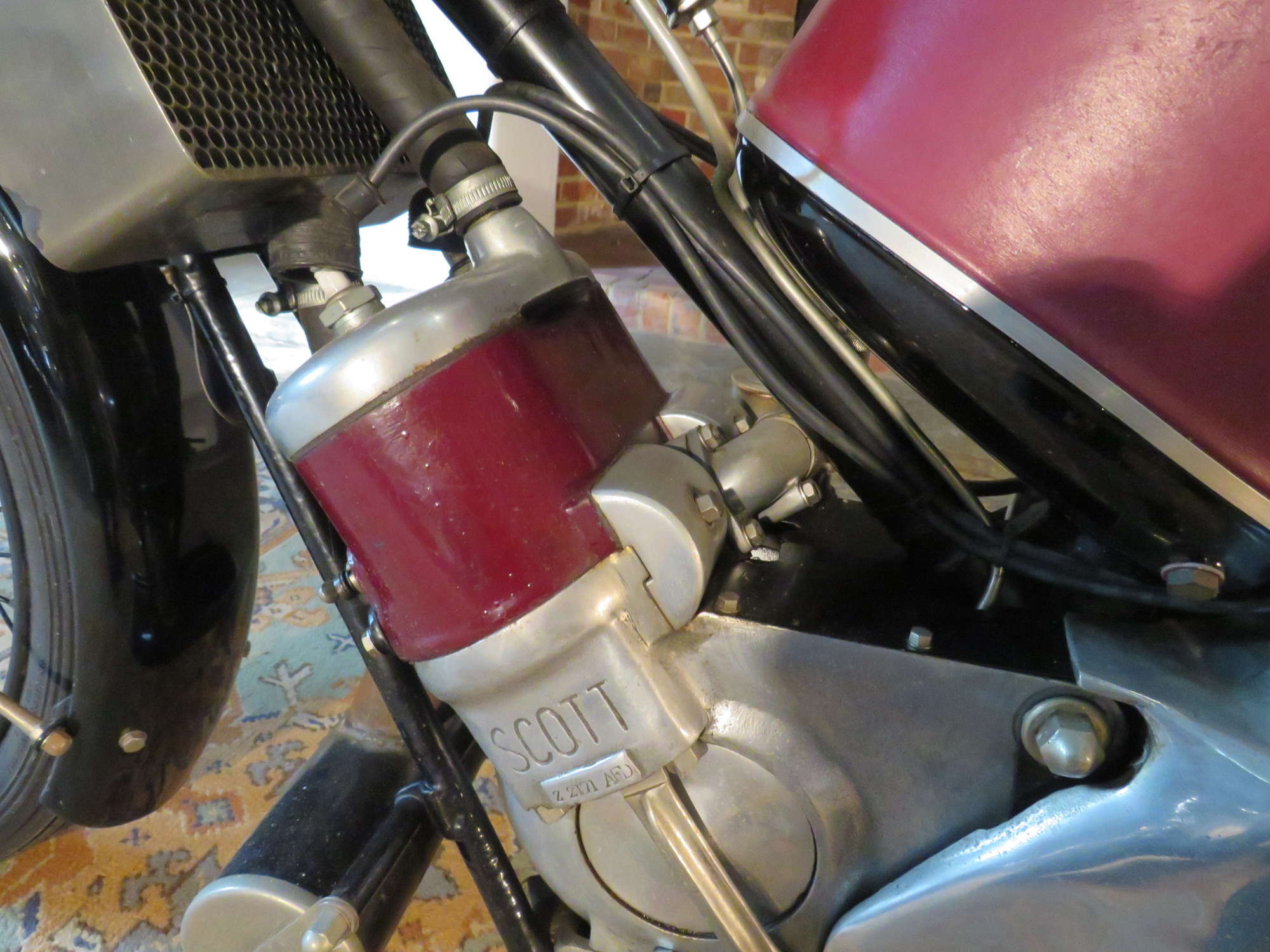 1927 Scott 3-Speed Super Squirrel 496cc-Sold