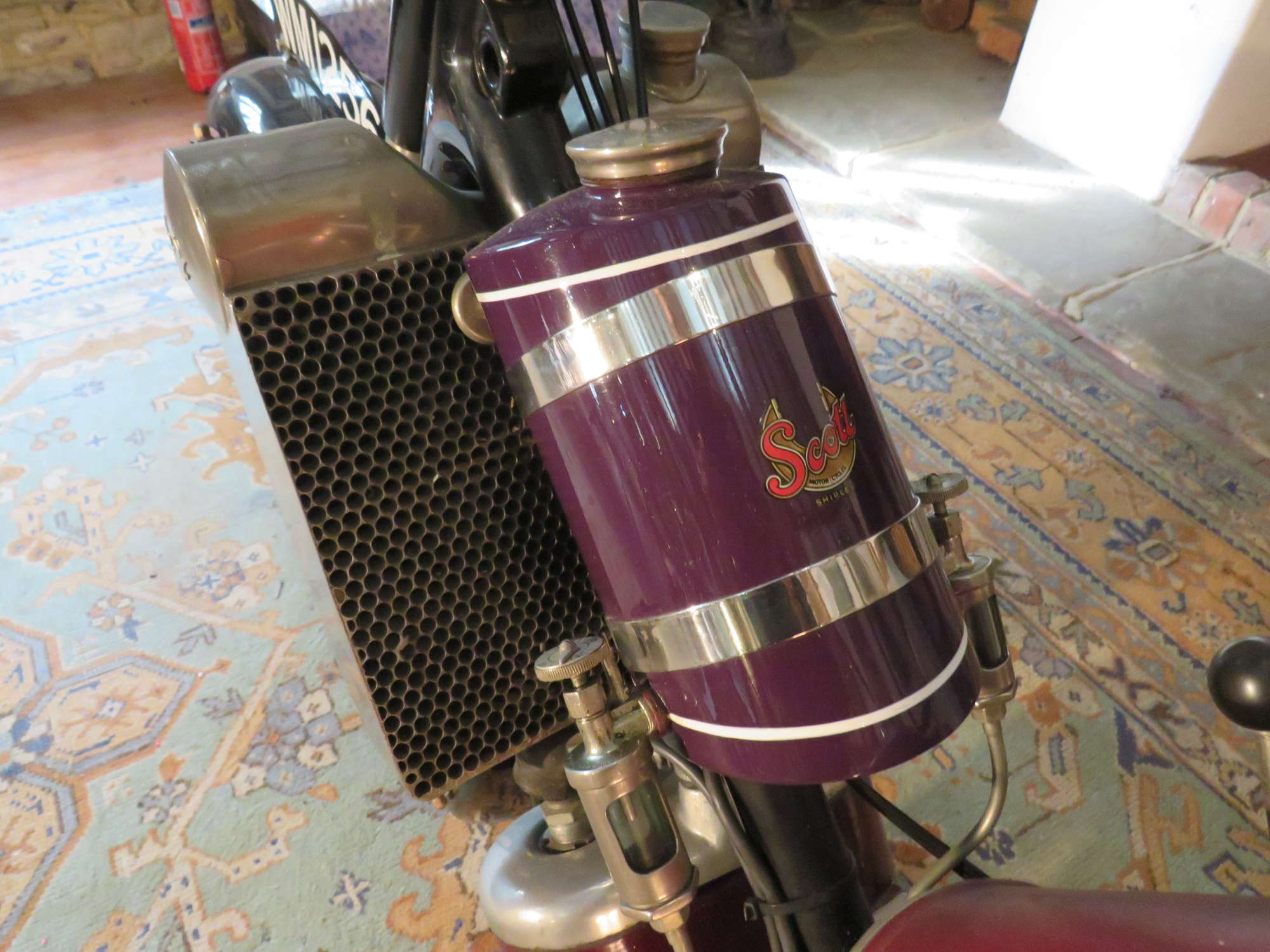 1927 Scott 3-Speed Super Squirrel 496cc-Sold