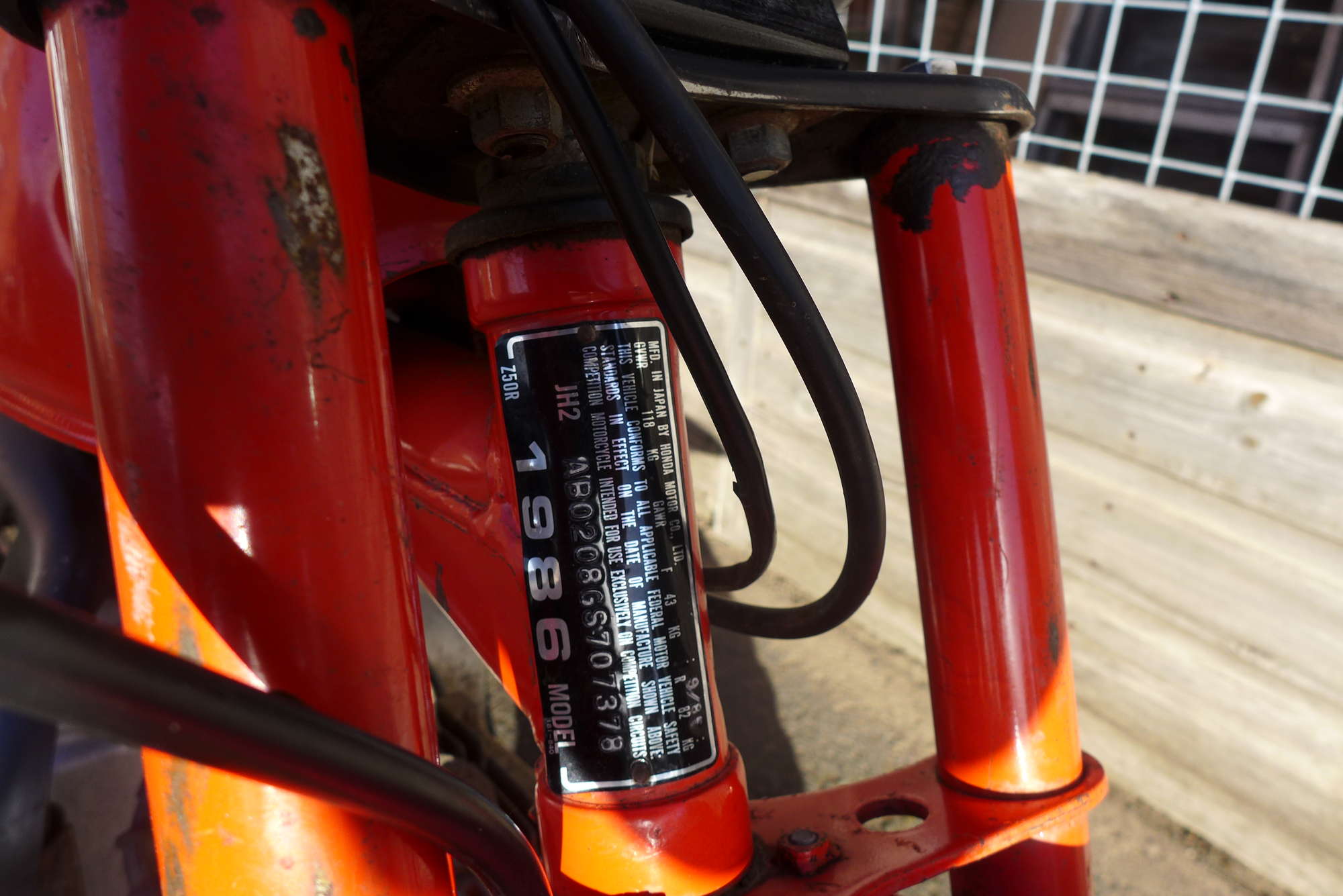 1986 Honda Z50R 49cc-Sold