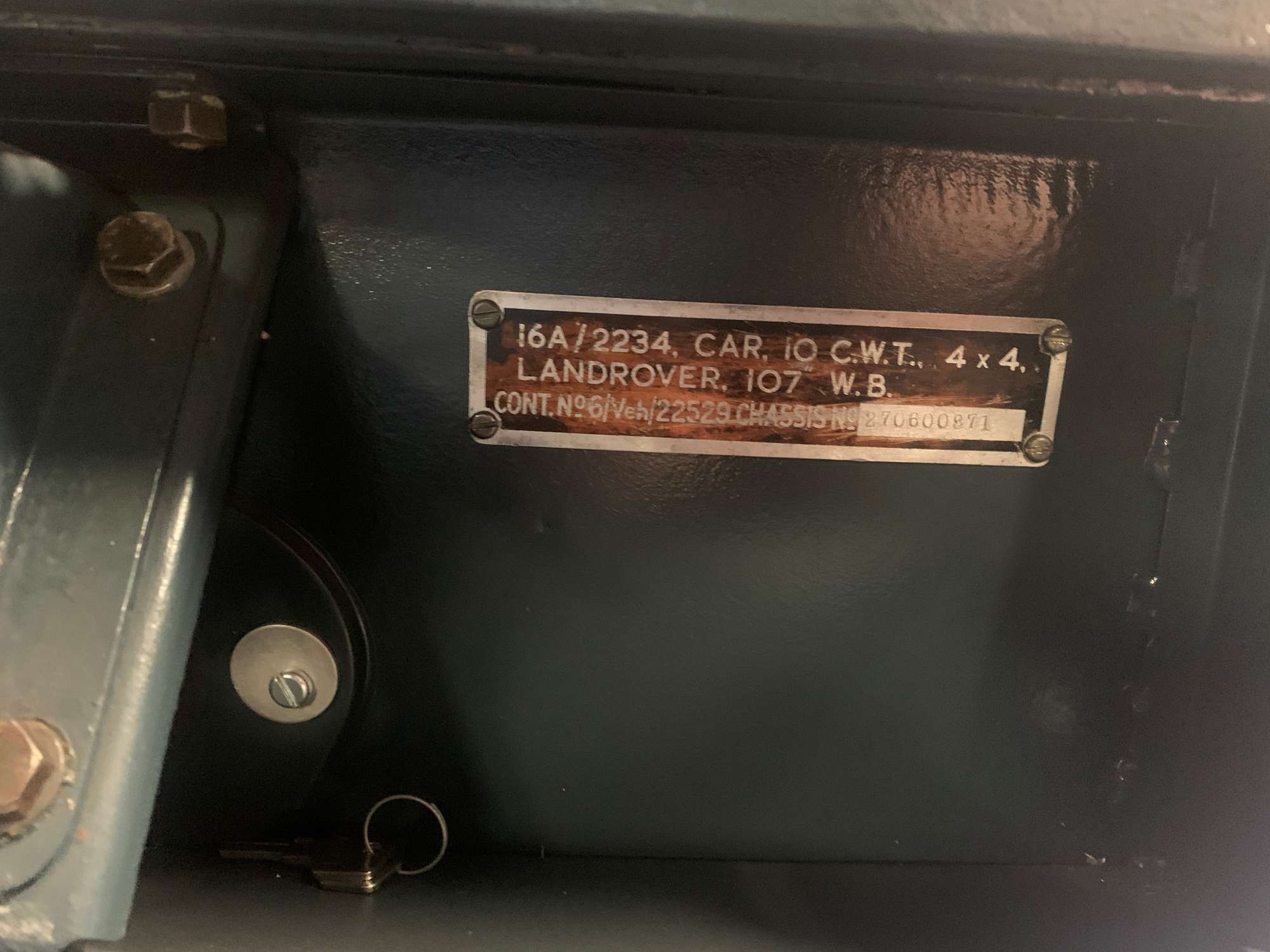 1955 Land Rover Series I 107