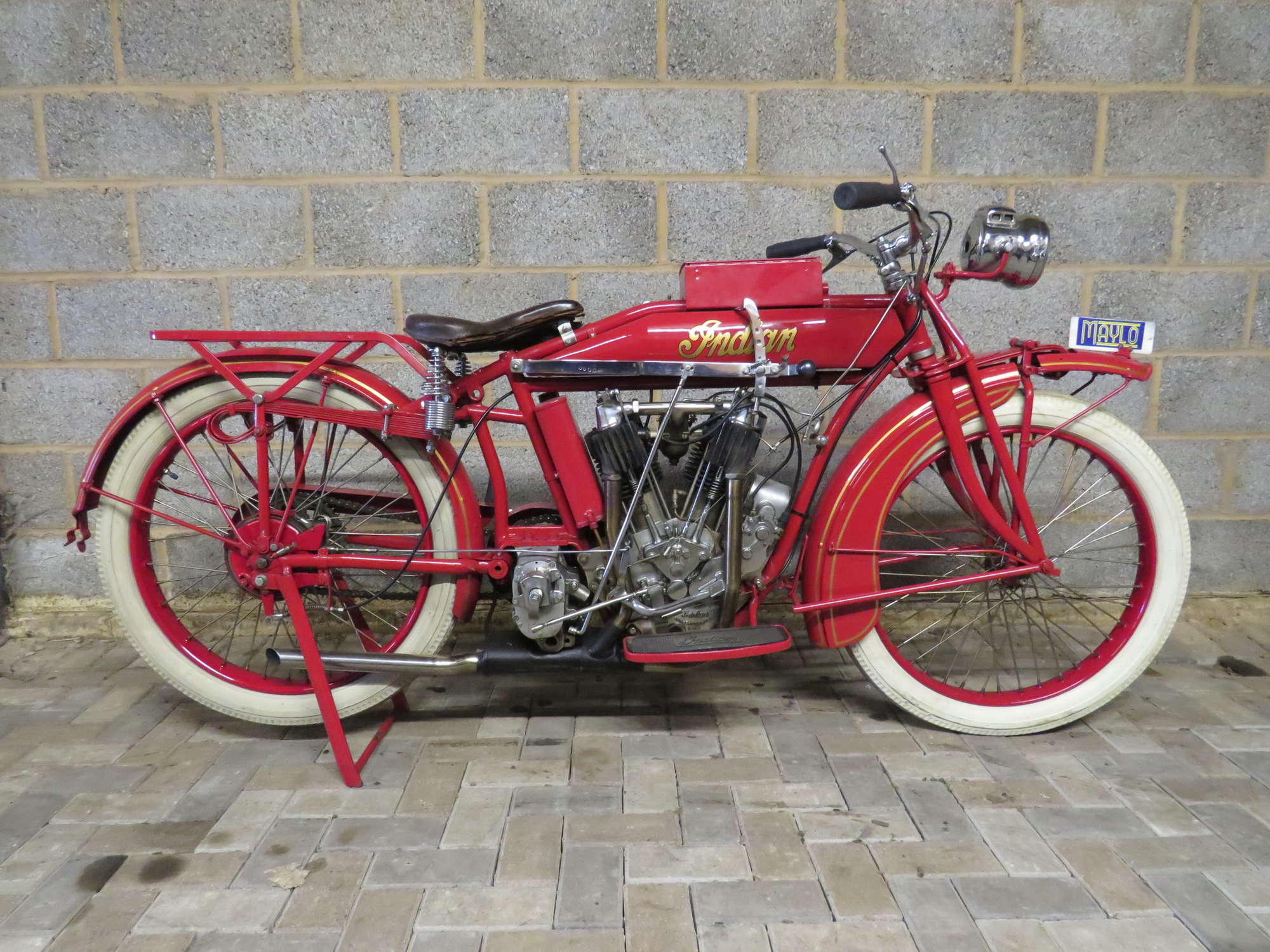 1915 Indian 7hp Big Twin 996cc-Sold
