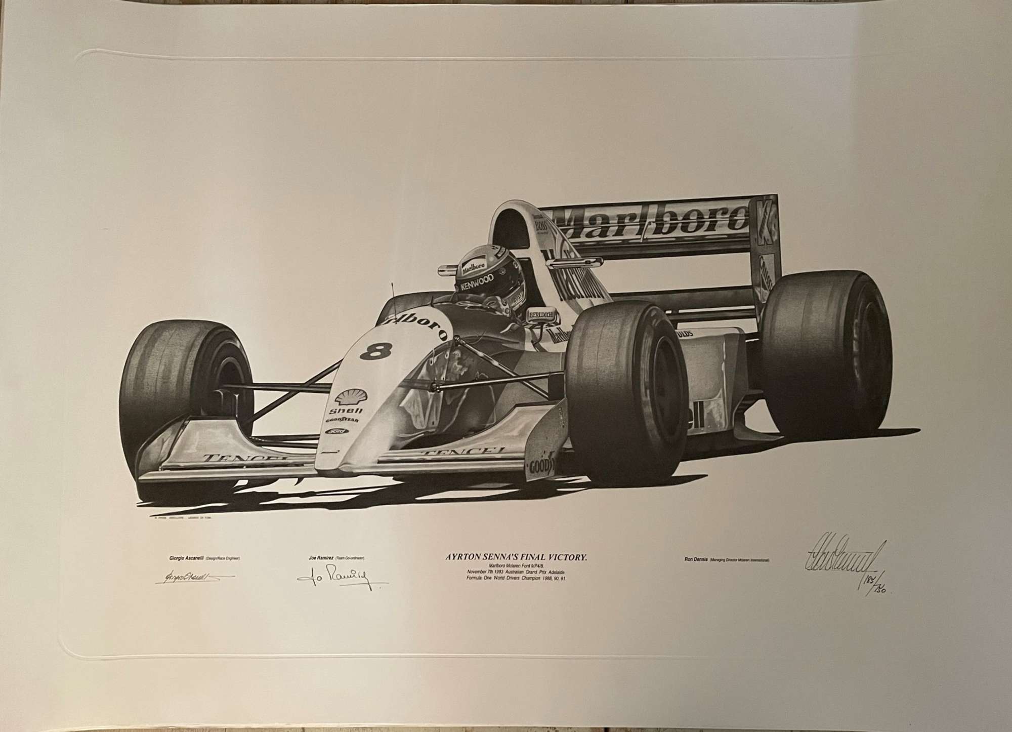 Iconic Auctioneers | Ayrton Senna's Final Victory Driving the