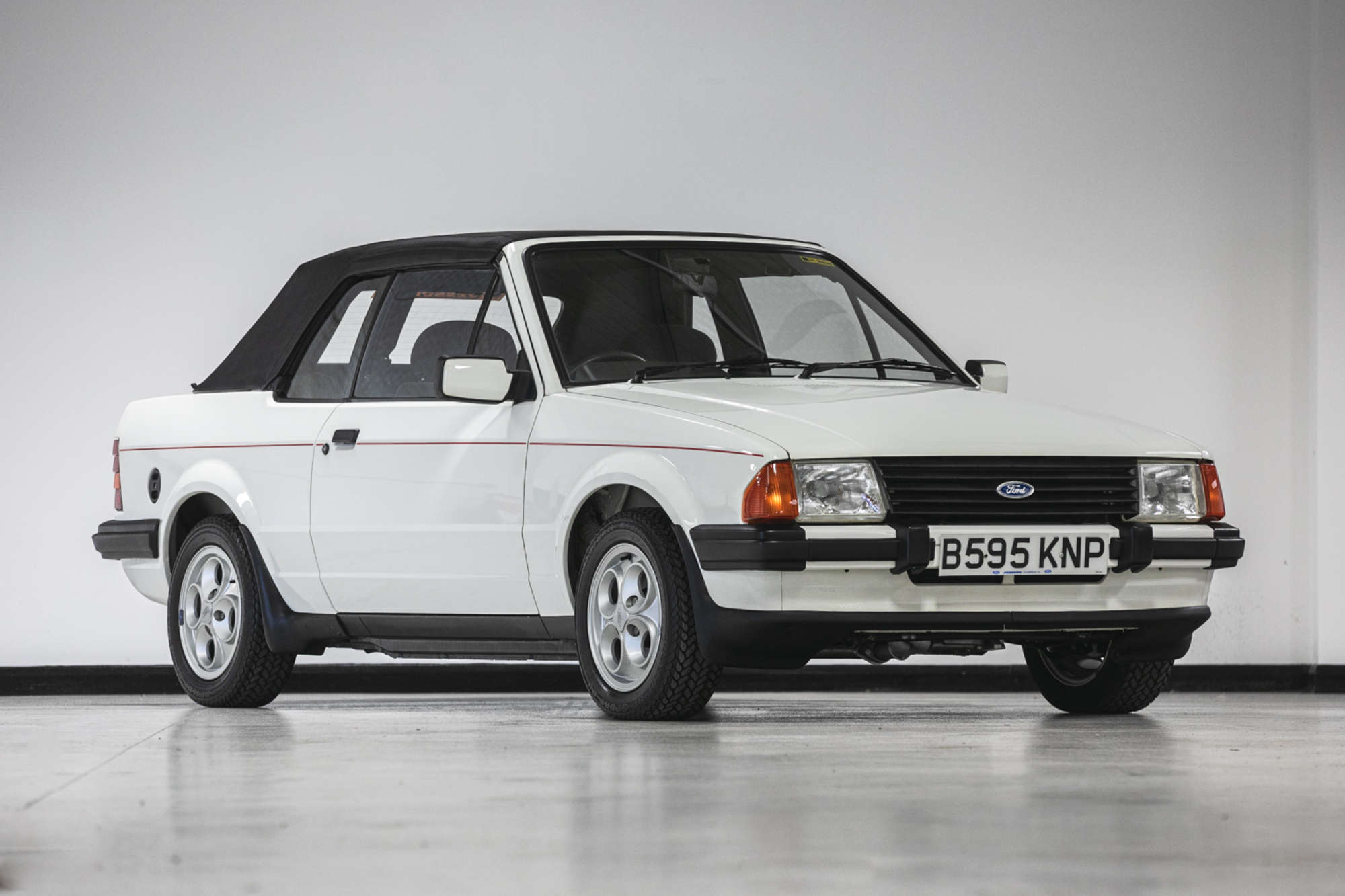 1985 Ford Escort 1.6i Cabriolet-Sold