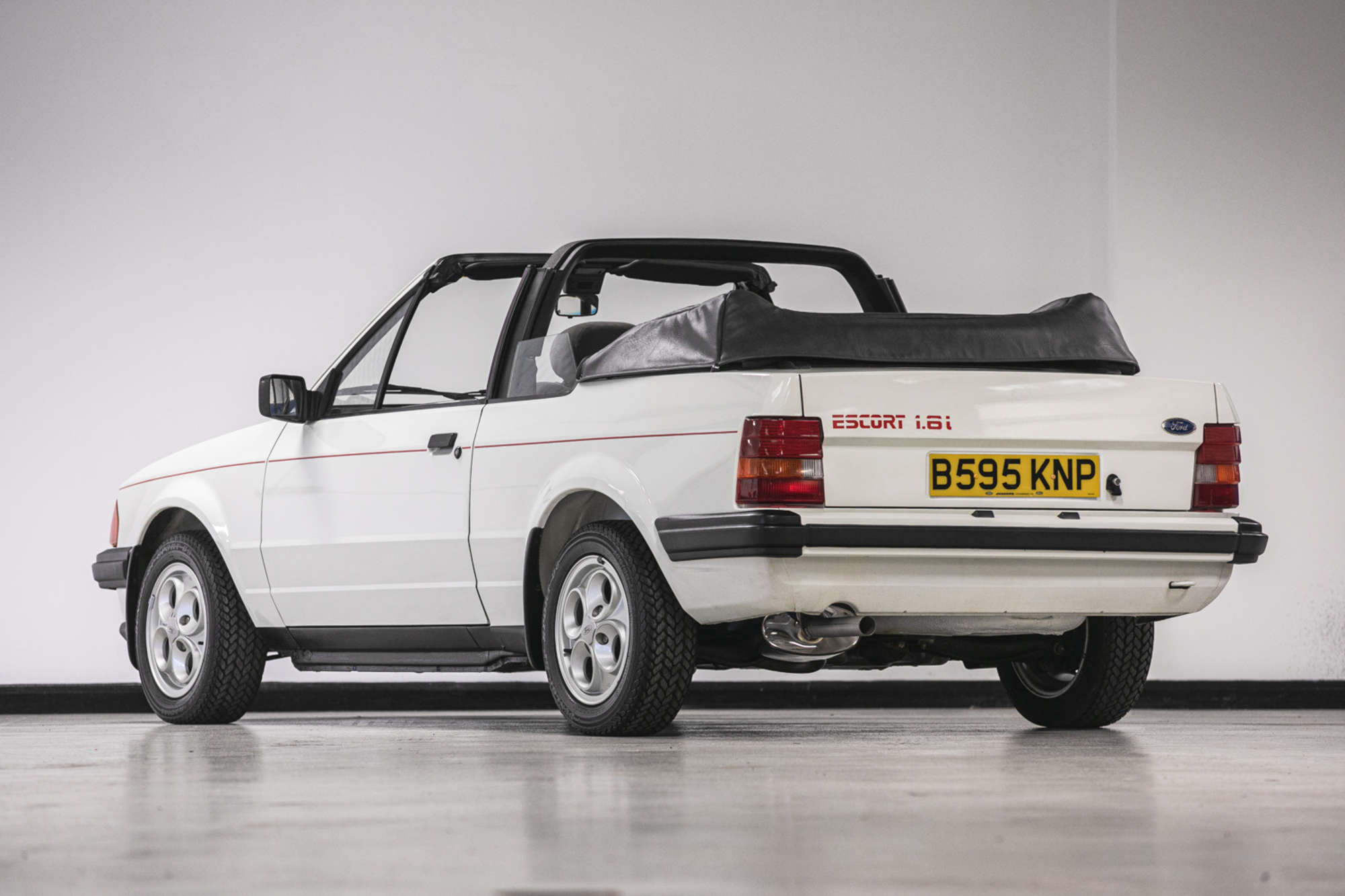 1985 Ford Escort 1.6i Cabriolet-Sold
