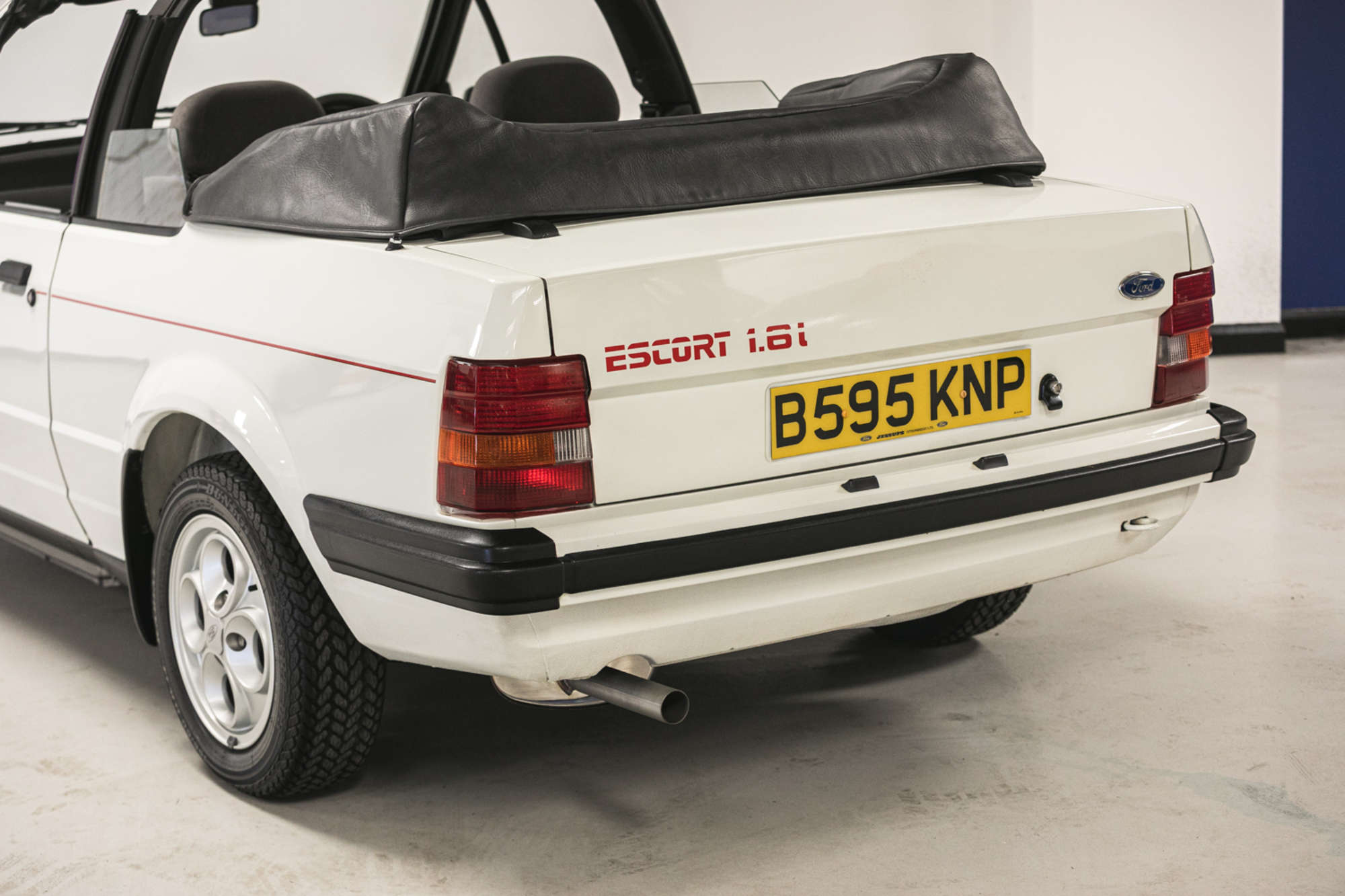 1985 Ford Escort 1.6i Cabriolet-Sold