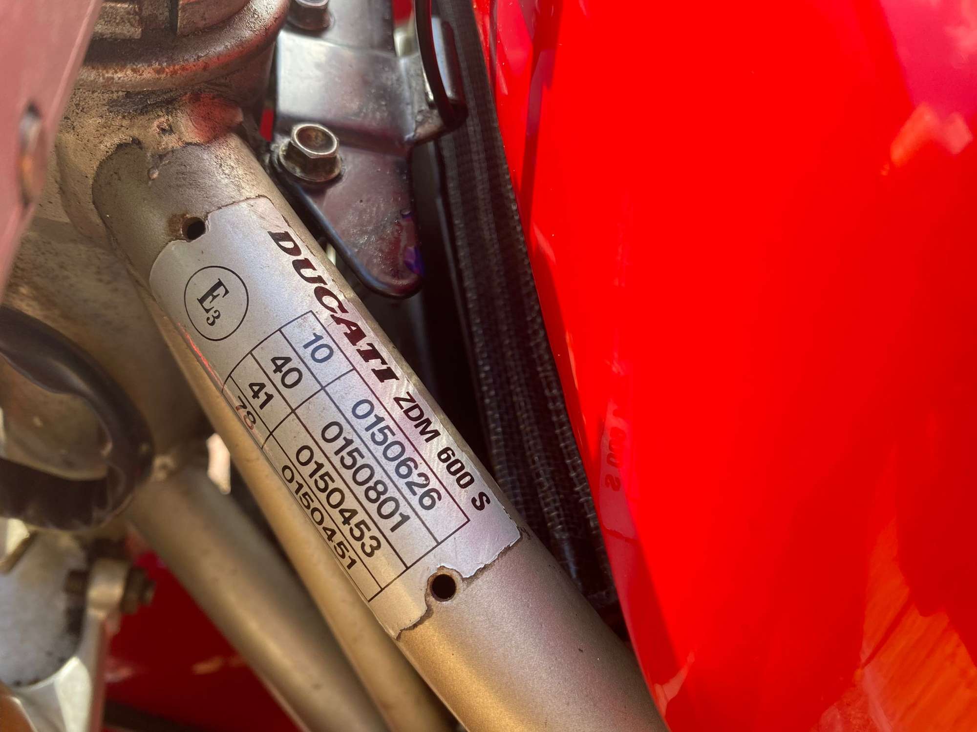 1994 Ducati 600SS 583cc-Sold