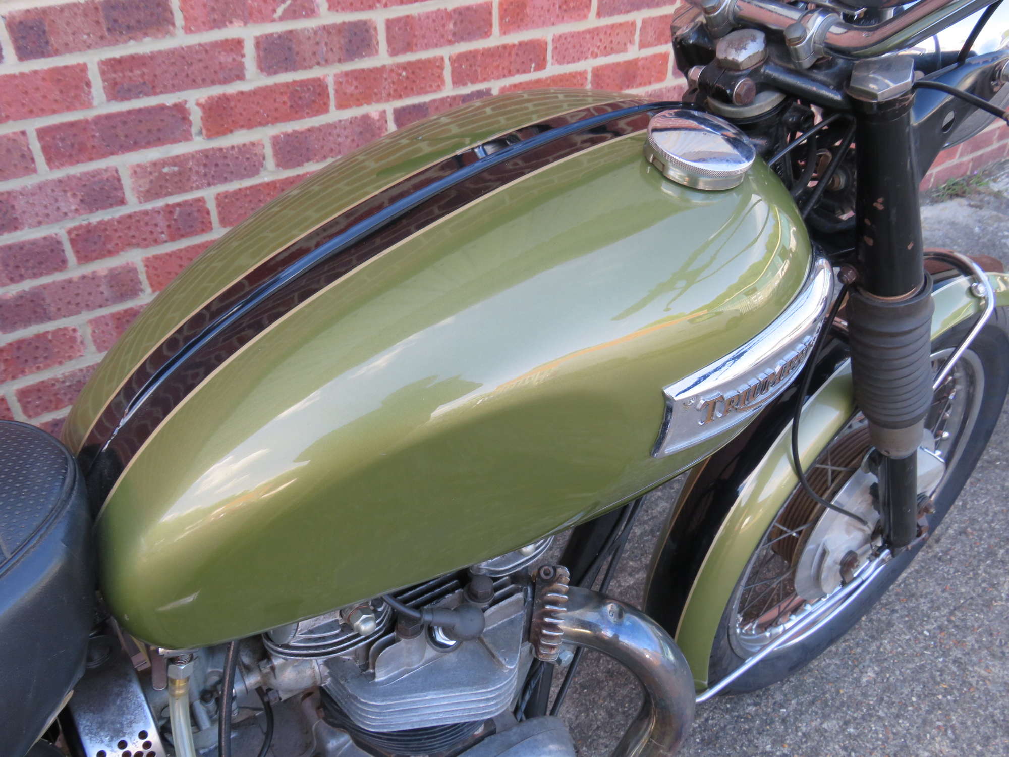 1970 Triumph TR6R Tiger 650cc-Sold