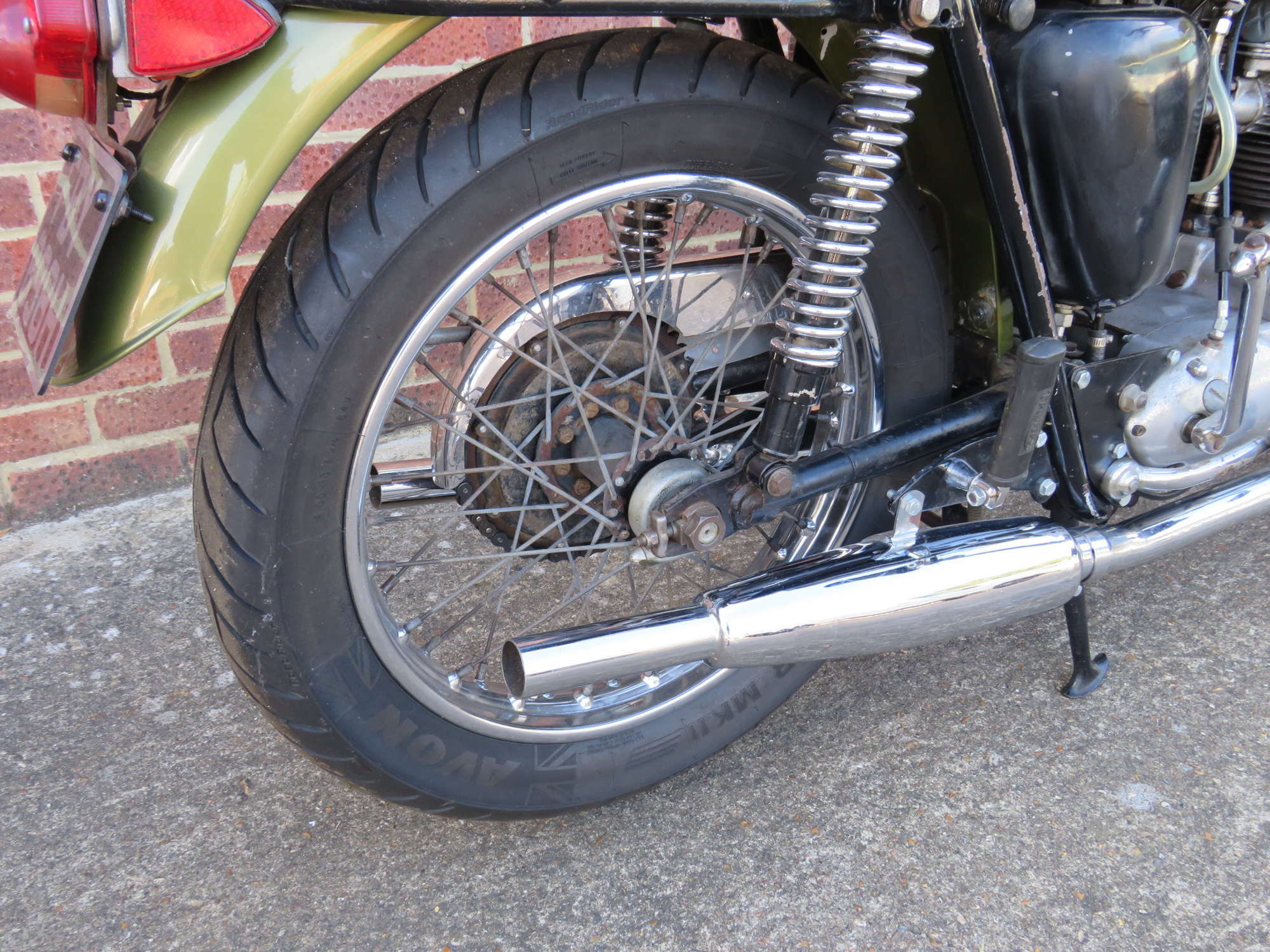 1970 Triumph TR6R Tiger 650cc-Sold