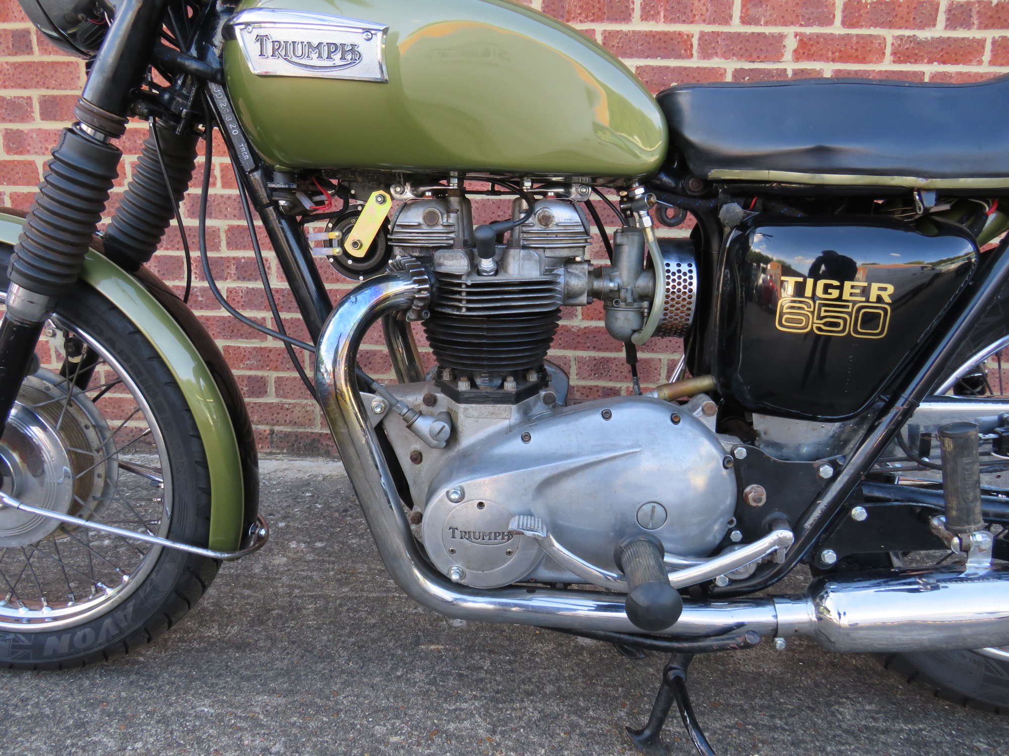 1970 Triumph TR6R Tiger 650cc-Sold