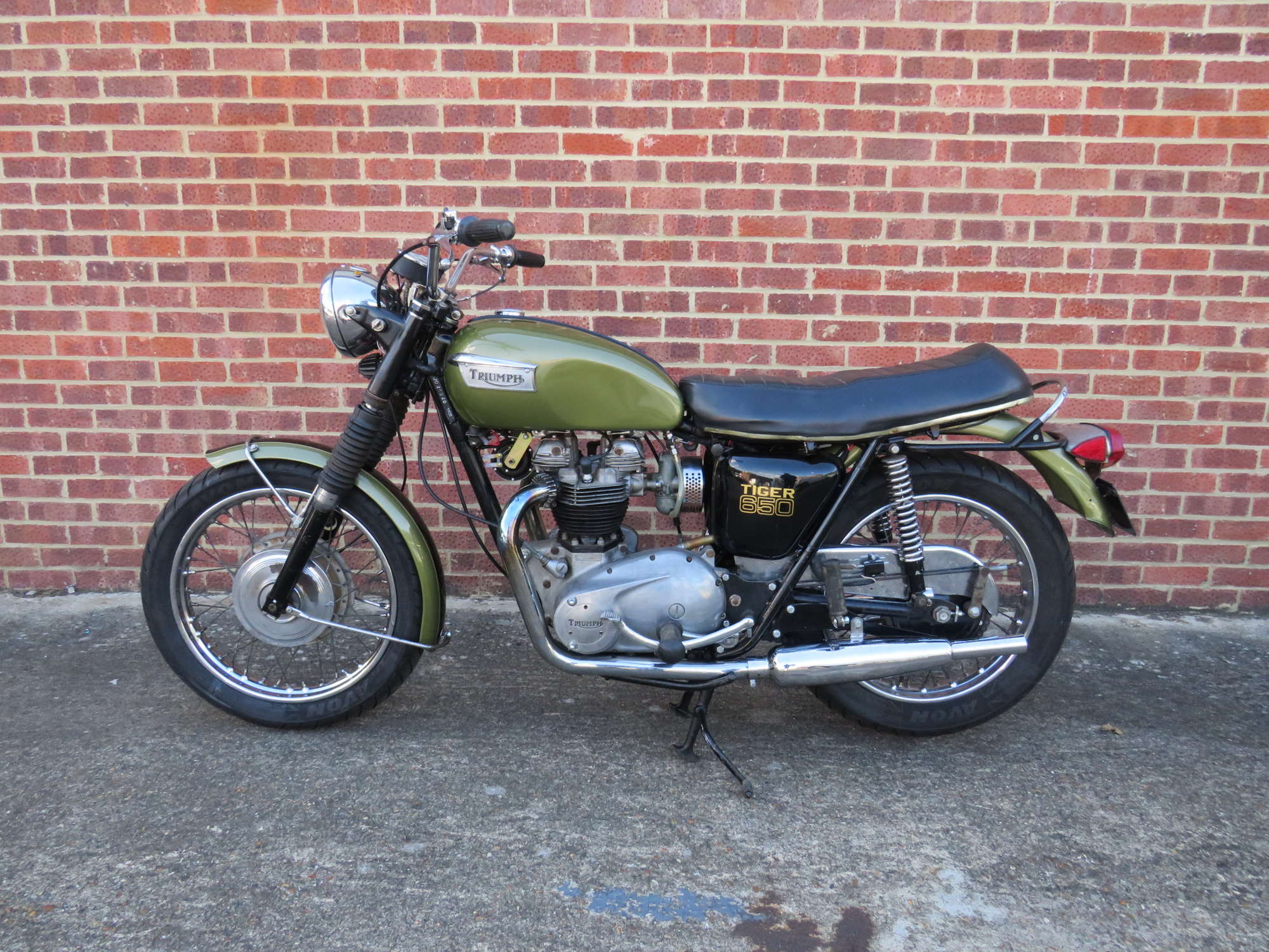 1970 Triumph TR6R Tiger 650cc-Sold