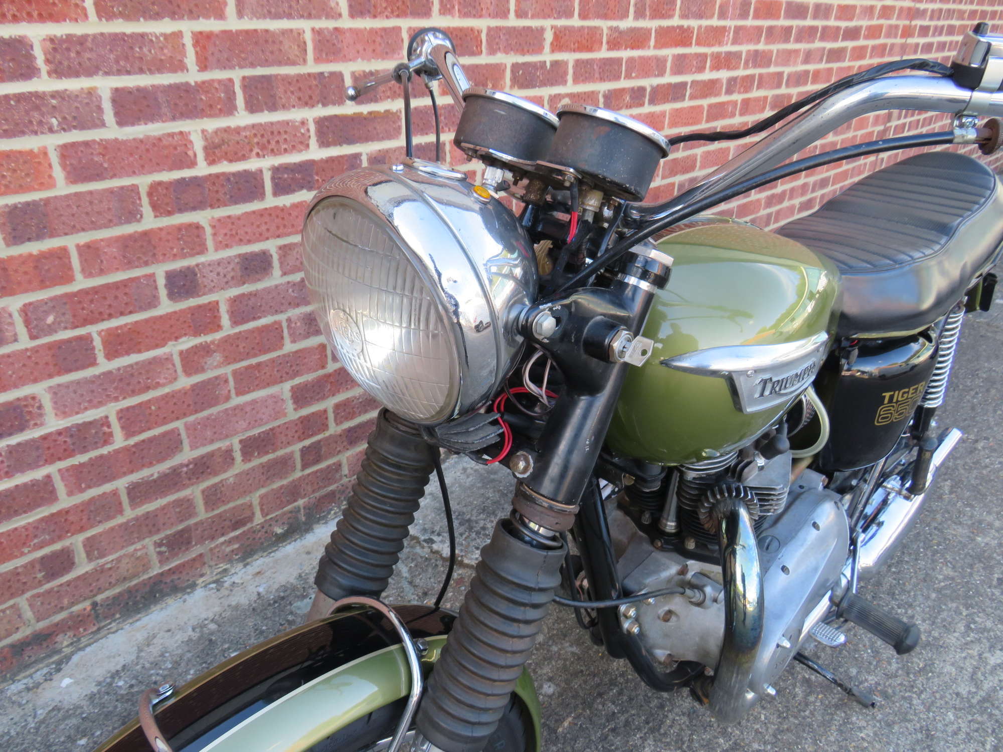 1970 Triumph TR6R Tiger 650cc-Sold