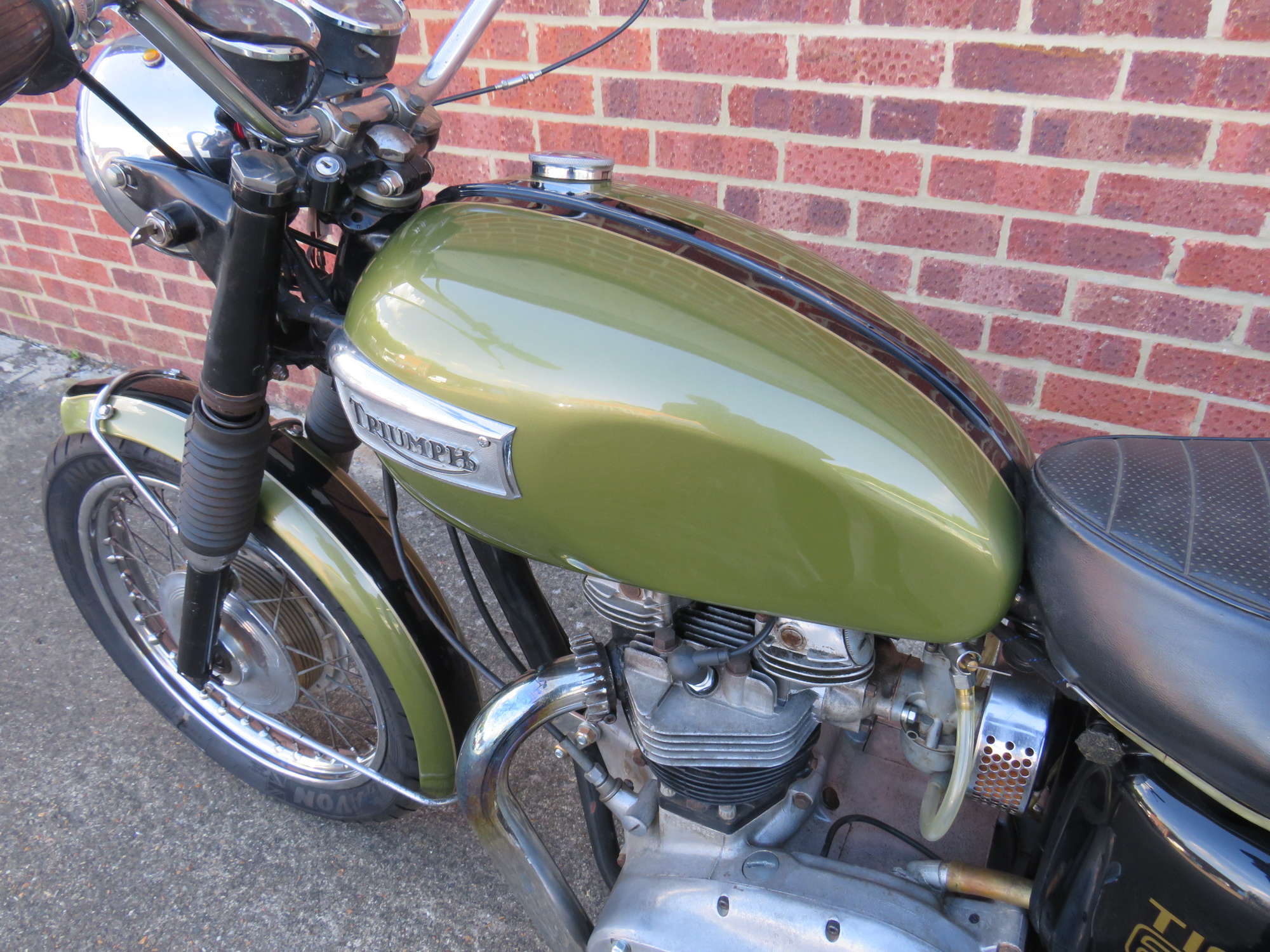 1970 Triumph TR6R Tiger 650cc-Sold