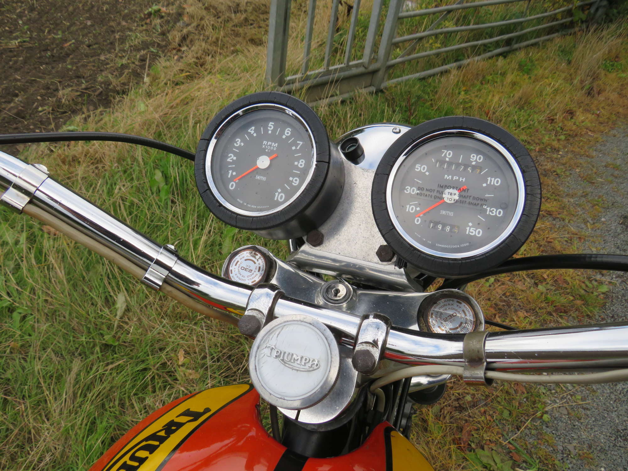 1973 Tr omph X-75 Horr la e 741ll-Sold      d