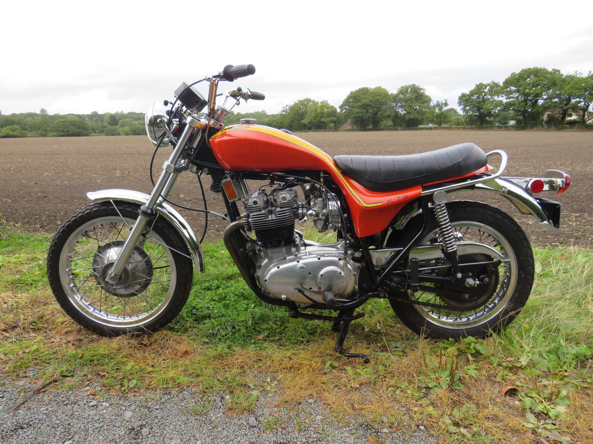 1973 Tr omph X-75 Horr la e 741ll-Sold      d