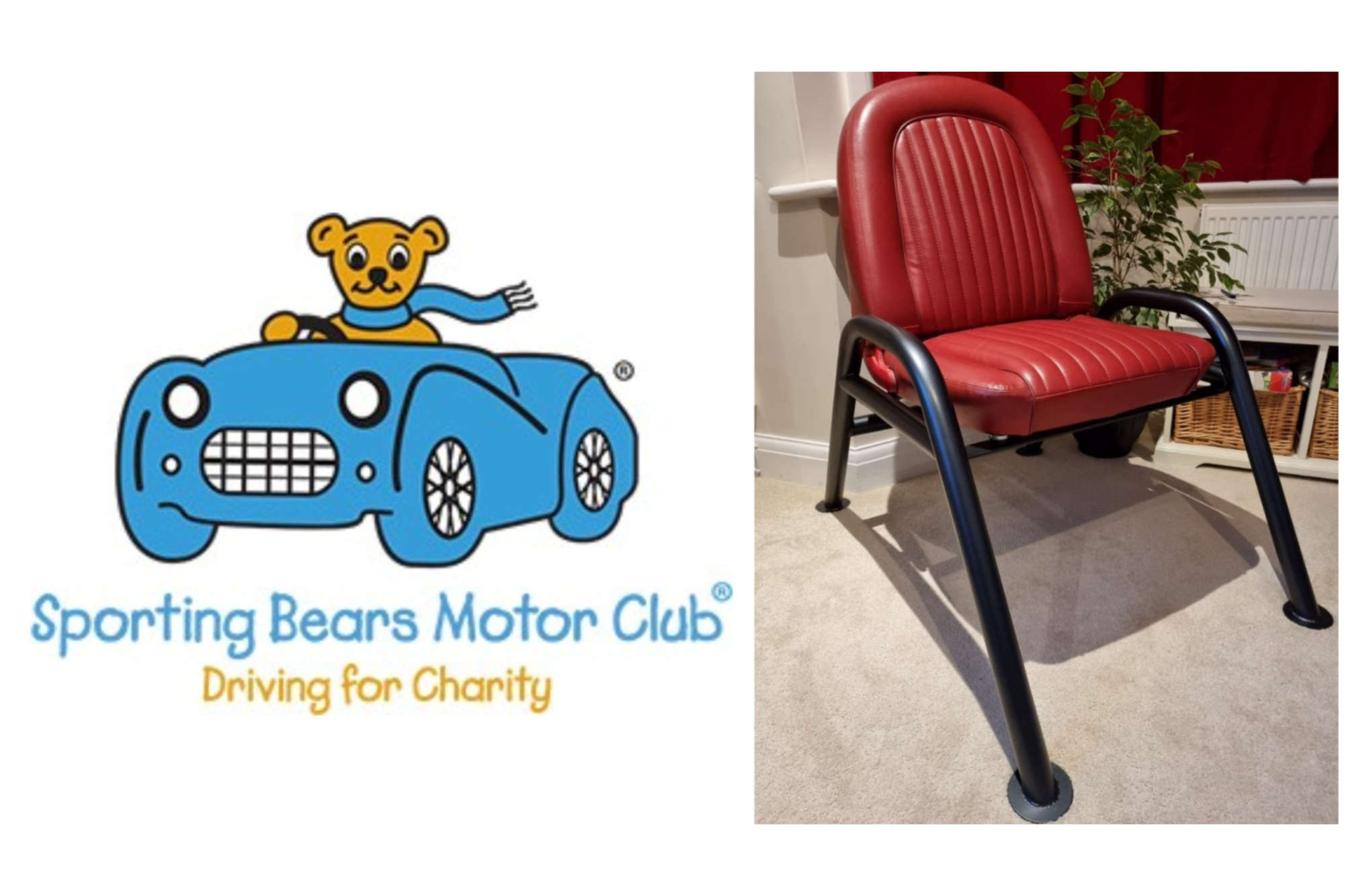 Charity Lot: TV-featured Ford Thunderbird Office Chair-Sold