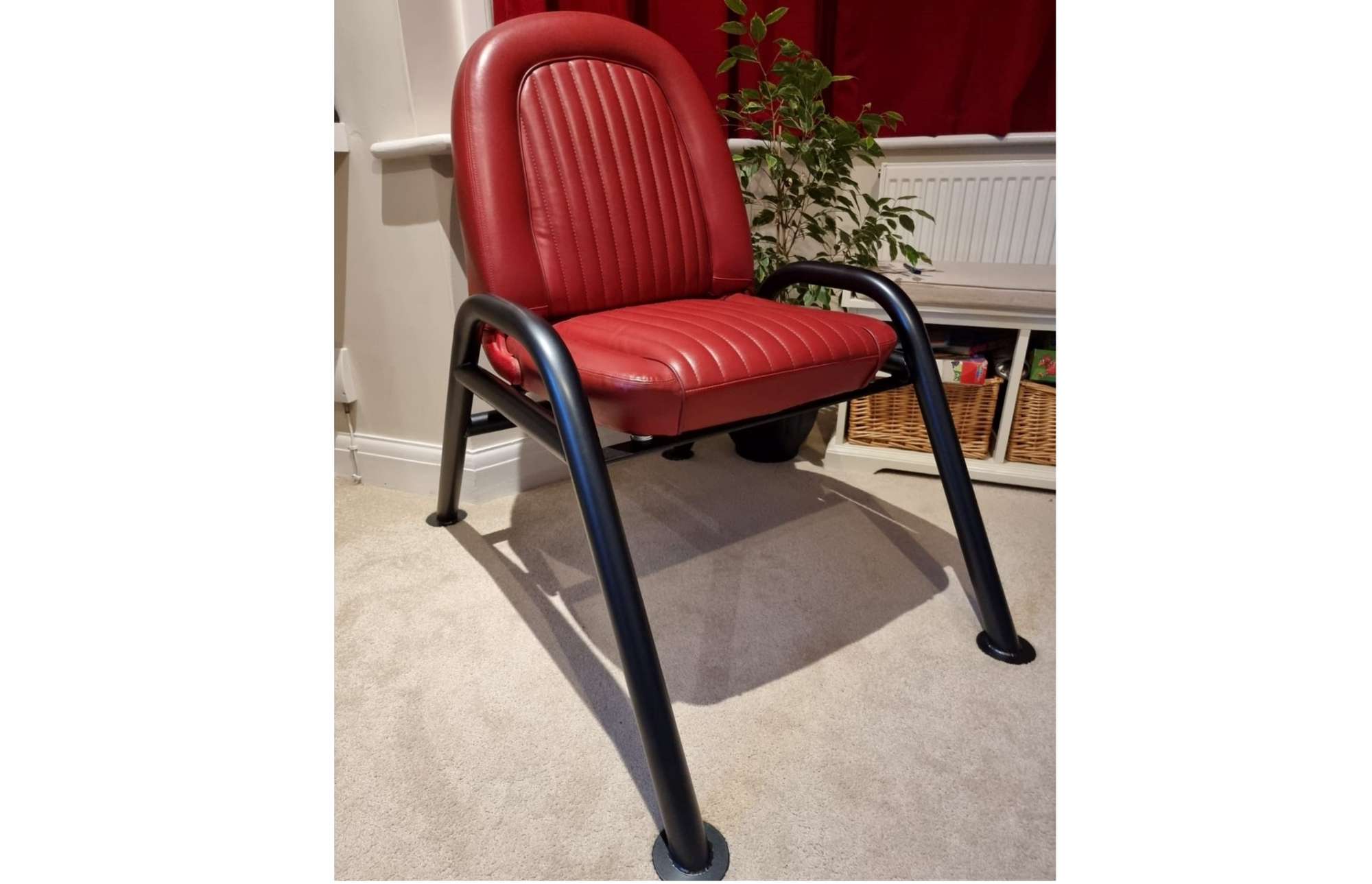 Charity Lot: TV-featured Ford Thunderbird Office Chair-Sold