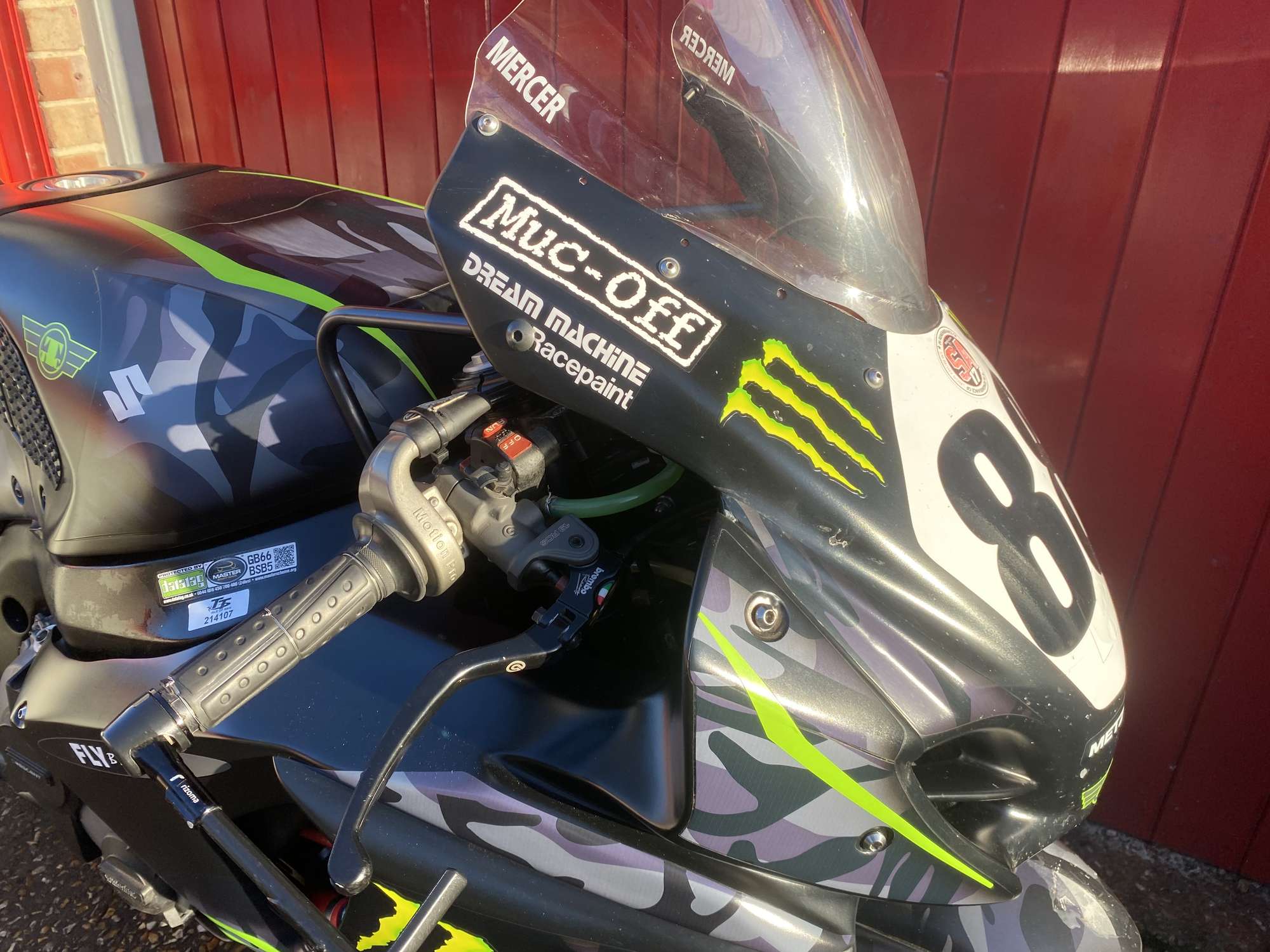 2013 Suzuki GSX-R1000 BSB ex-Guy Martin and Steve Mercer 1,0-Sold