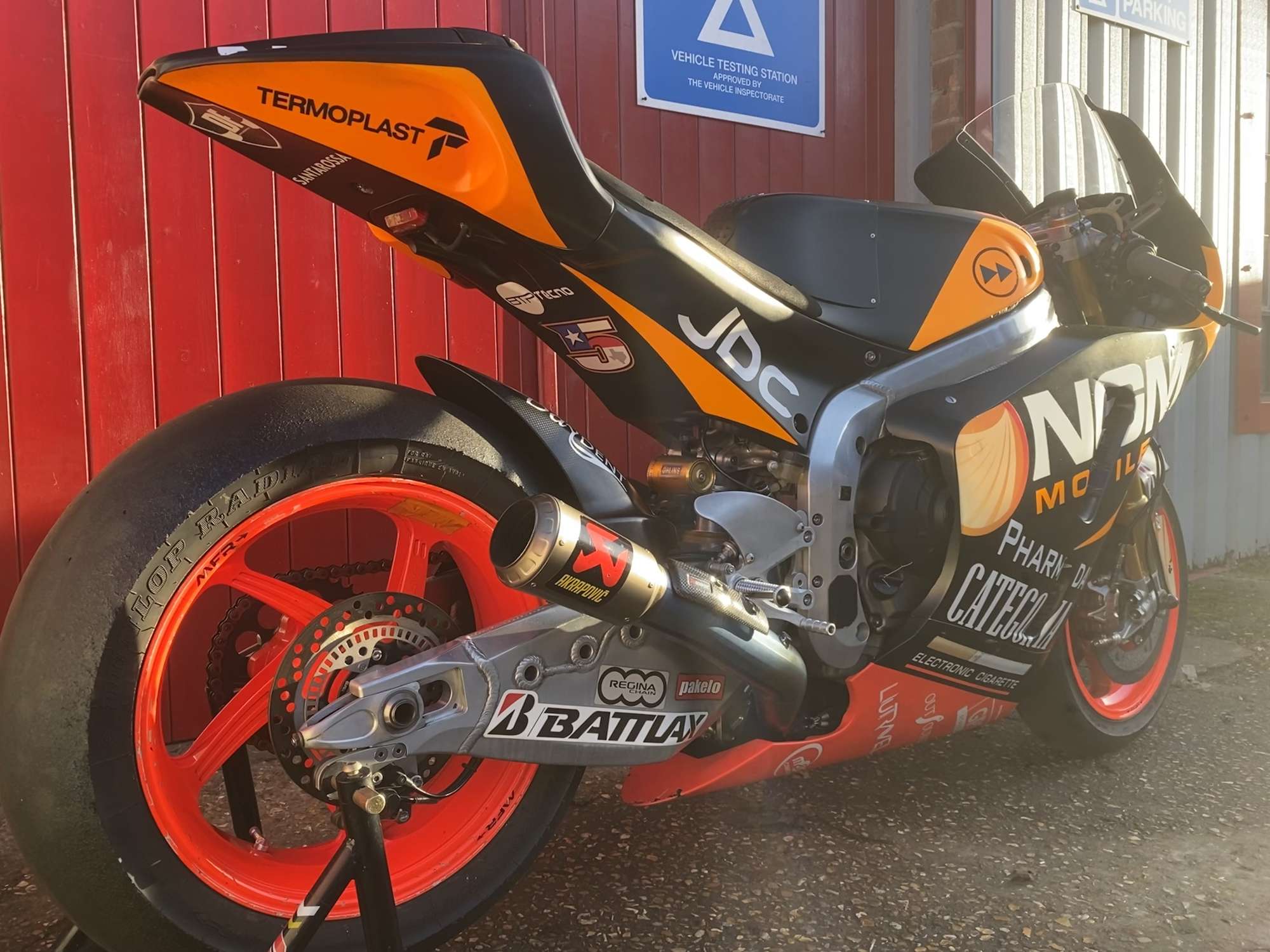 2013 Kawasaki FTR MGP13 ex-Colin Edwards Moto GP Superbike 1-Sold