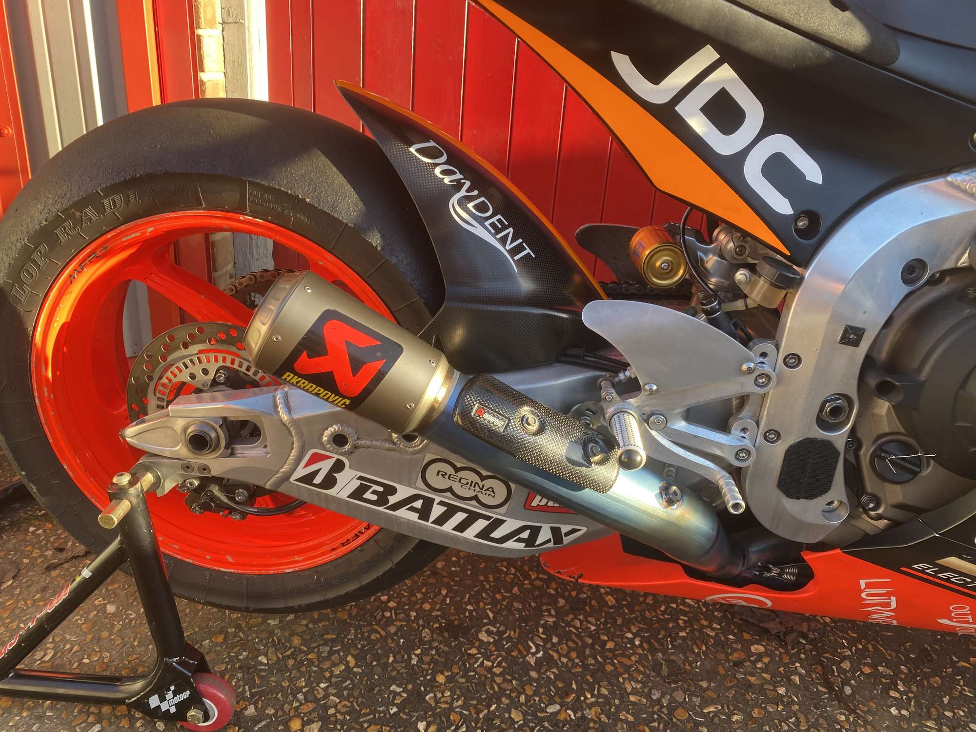 2013 Kawasaki FTR MGP13 ex-Colin Edwards Moto GP Superbike 1-Sold