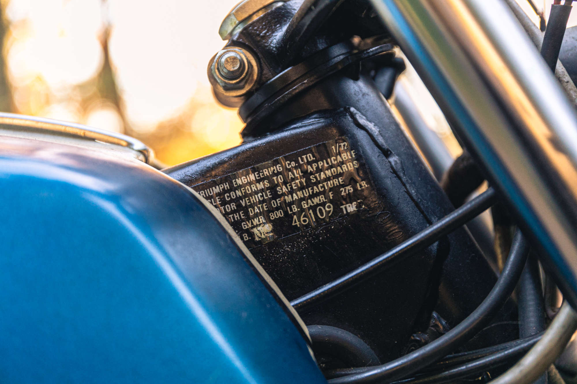 1973 Triumph Tiger 650 TR6R 650cc - Unregistered-Sold