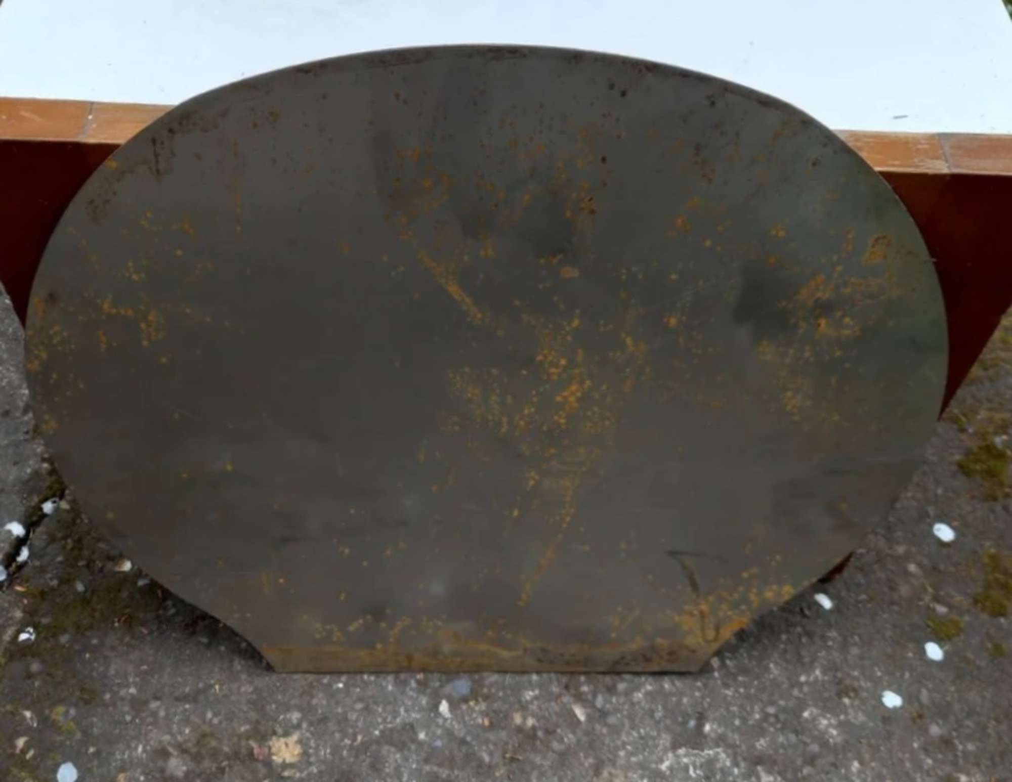 A Rare 'Rolex' Enamelled Tin-Plate Advertising Sign -Sold