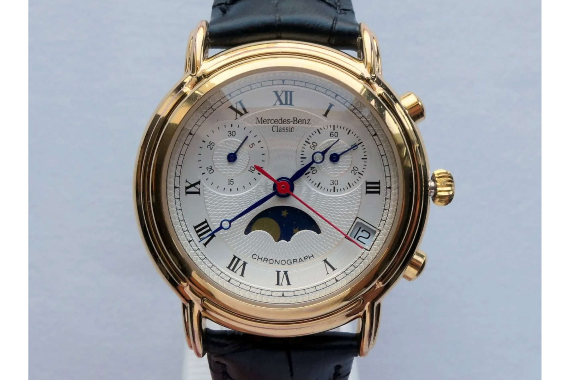 A Superb, Original Mercedes-Benz Moonphase Chronograph-Auction Lot