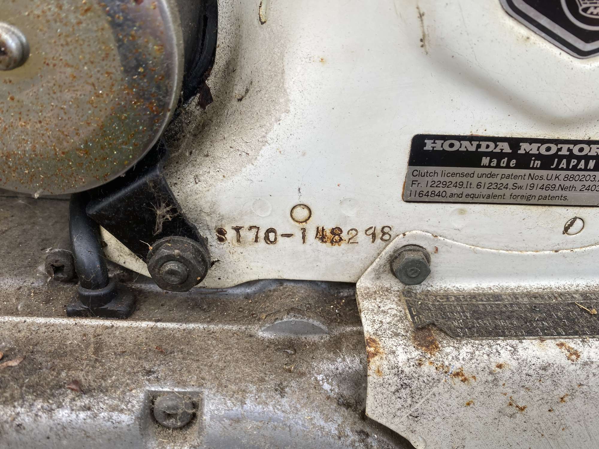 1975 Honda ST70 'White Dax' 72cc-Sold