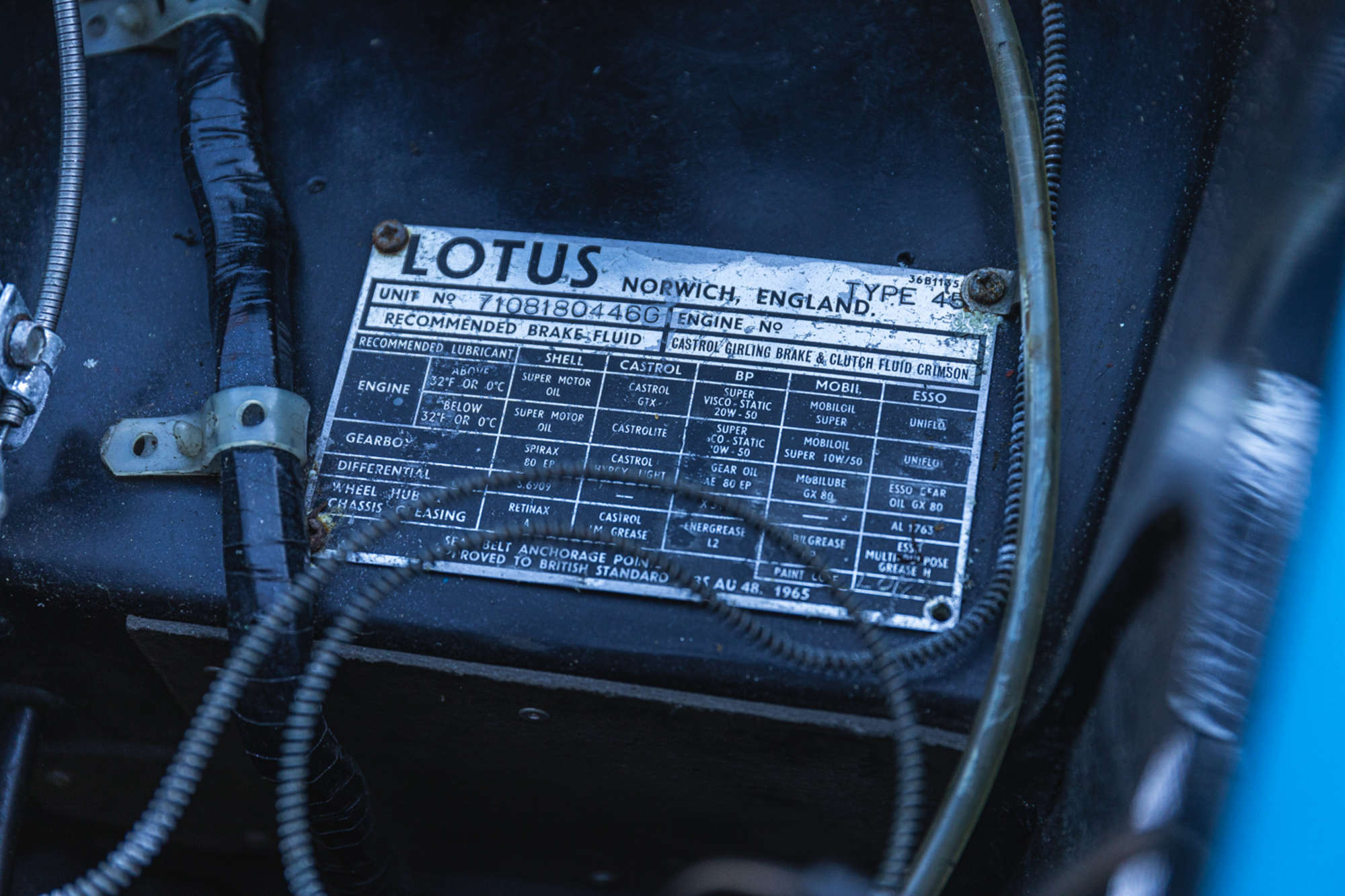 1971 Lotus Elan Sprint Drophead Coupé 'Ron Hickman'-Sold