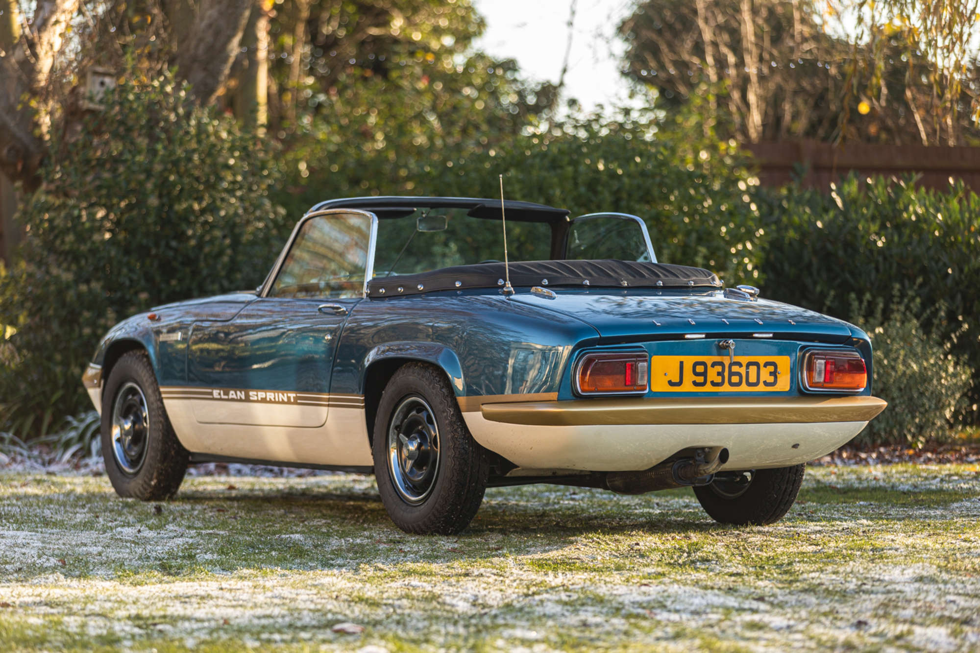 1971 Lotus Elan Sprint Drophead Coupé 'Ron Hickman'-Sold