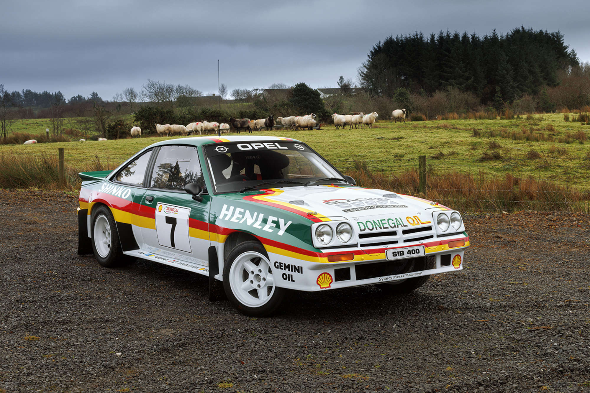 1988 Opel Manta 400 Rally Car-Auction Lot