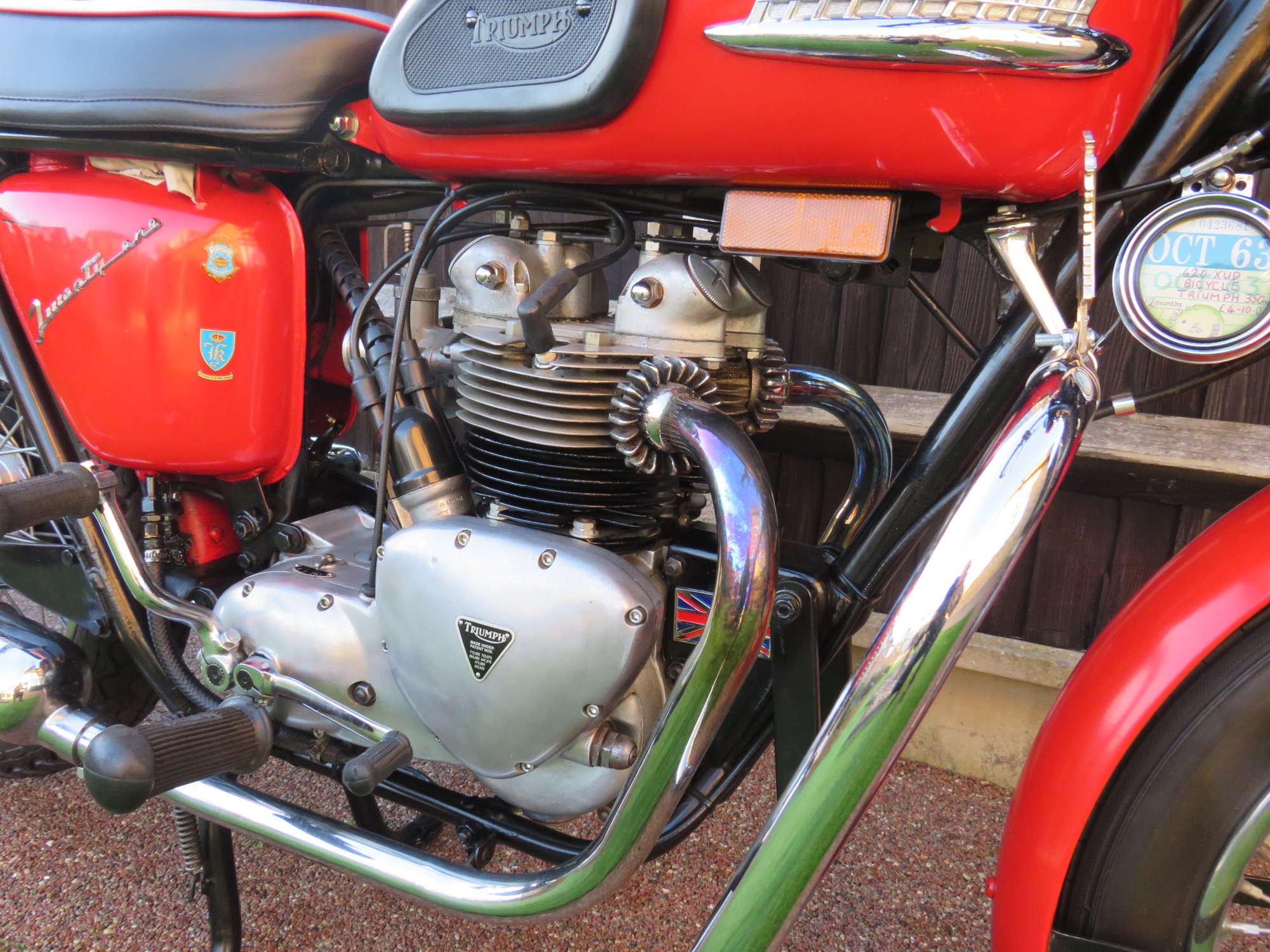 1962 Triumph 3TA Twenty One 348cc-Sold