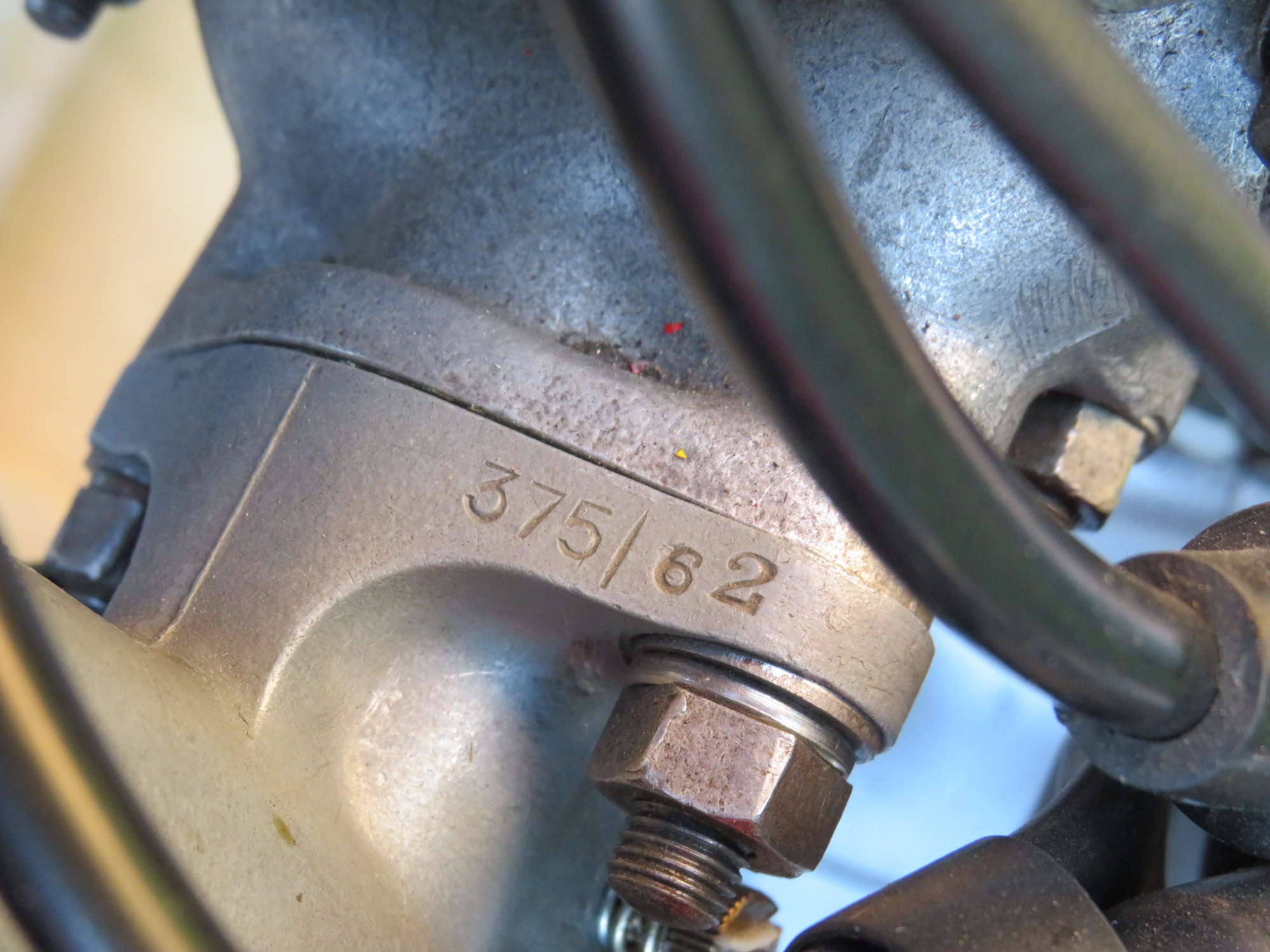 1962 Triumph 3TA Twenty One 348cc-Sold