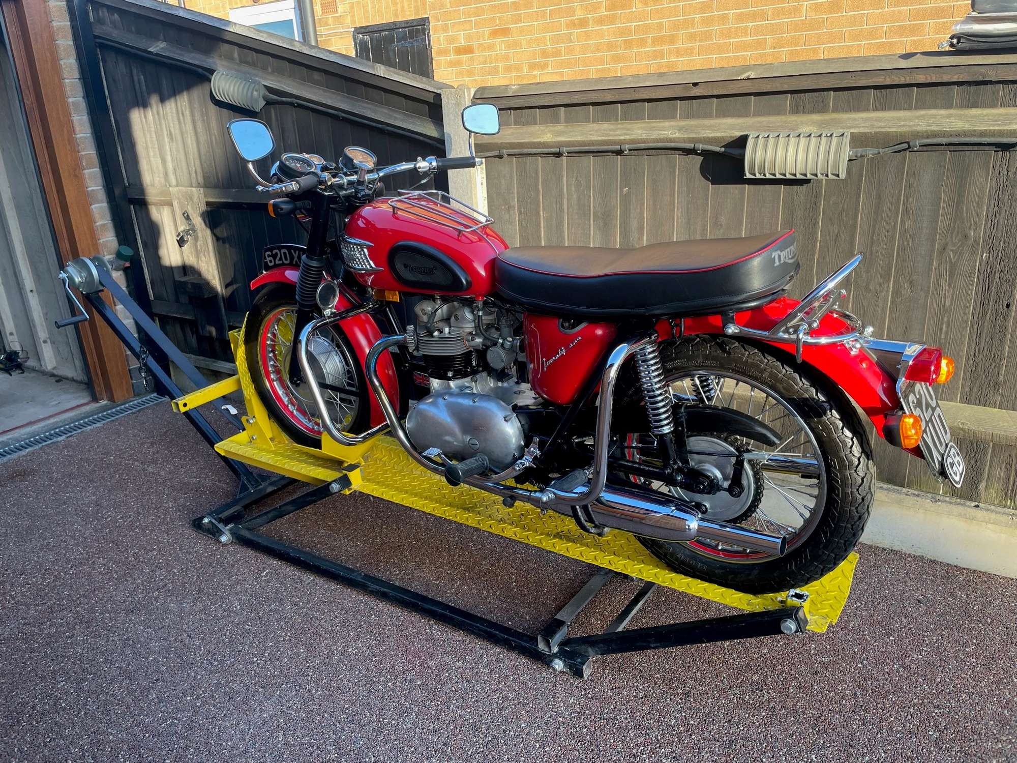 1962 Triumph 3TA Twenty One 348cc-Sold