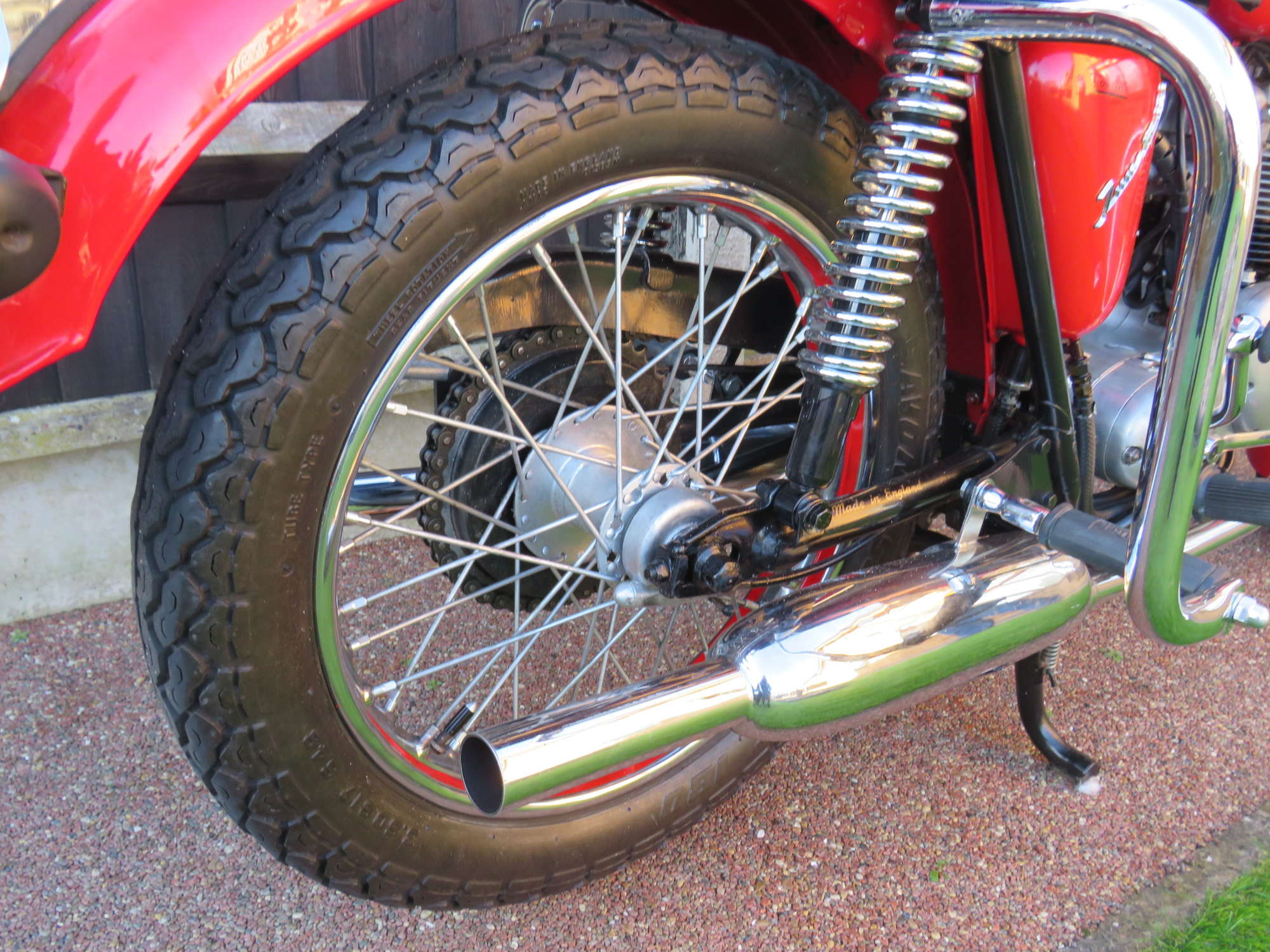 1962 Triumph 3TA Twenty One 348cc-Sold