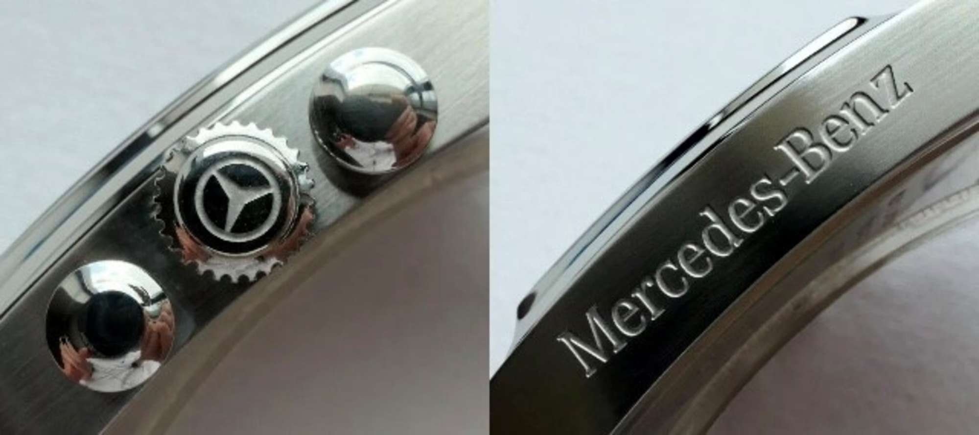 Mercedes-Benz Leather Strapped Chronograph Wristwatch-Auction Lot