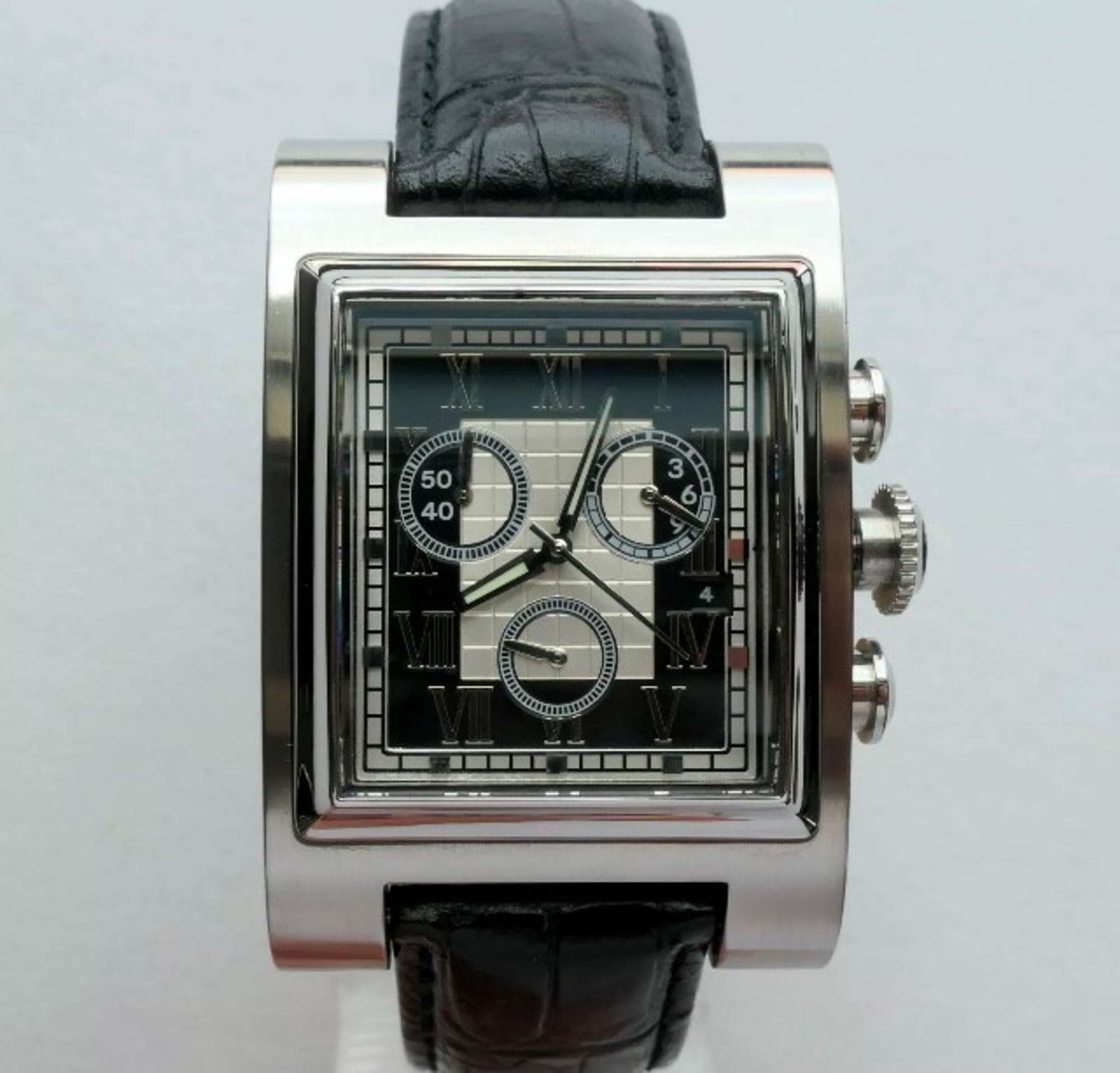 Mercedes-Benz Leather Strapped Chronograph Wristwatch-Auction Lot