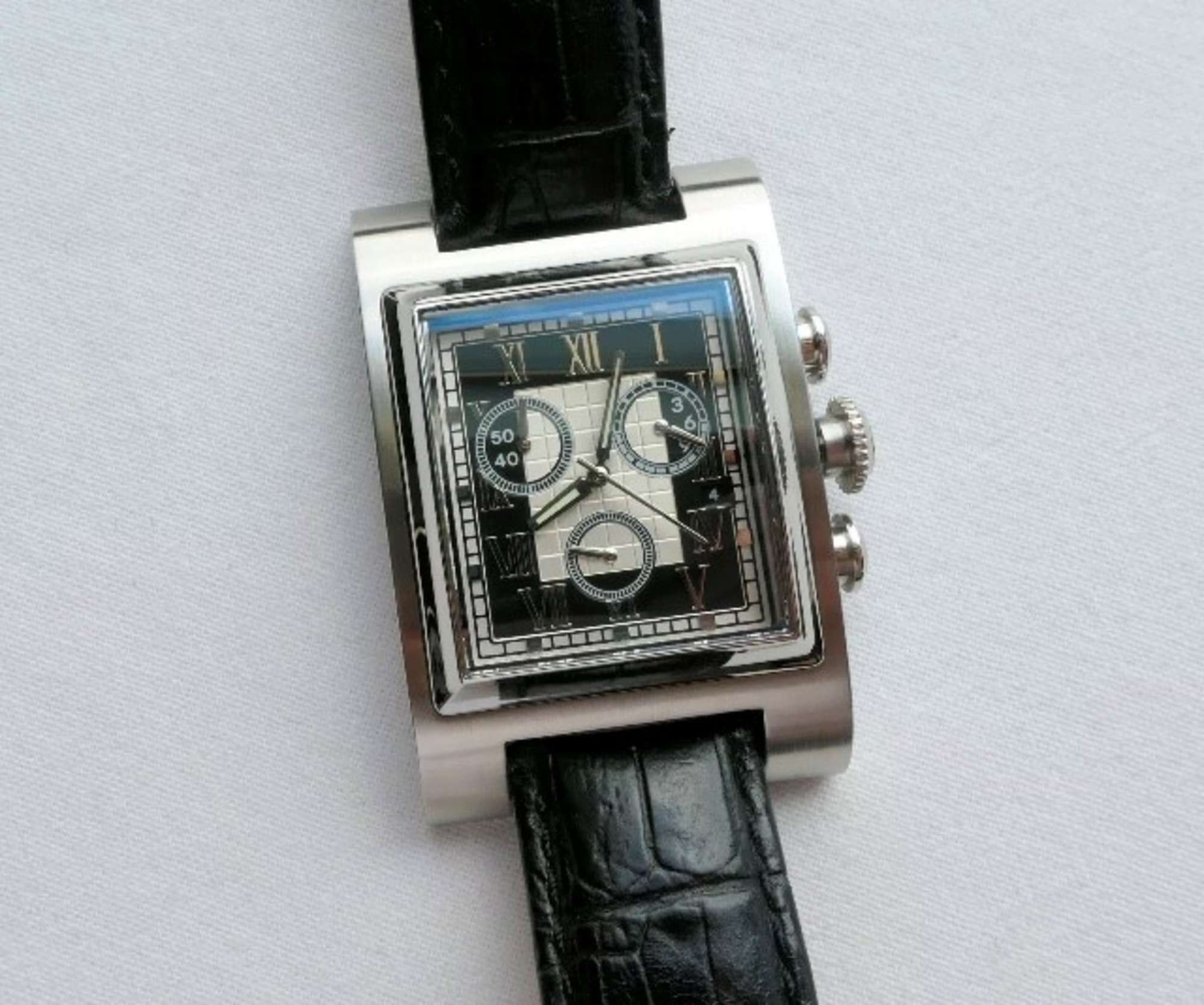 Mercedes-Benz Leather Strapped Chronograph Wristwatch-Auction Lot