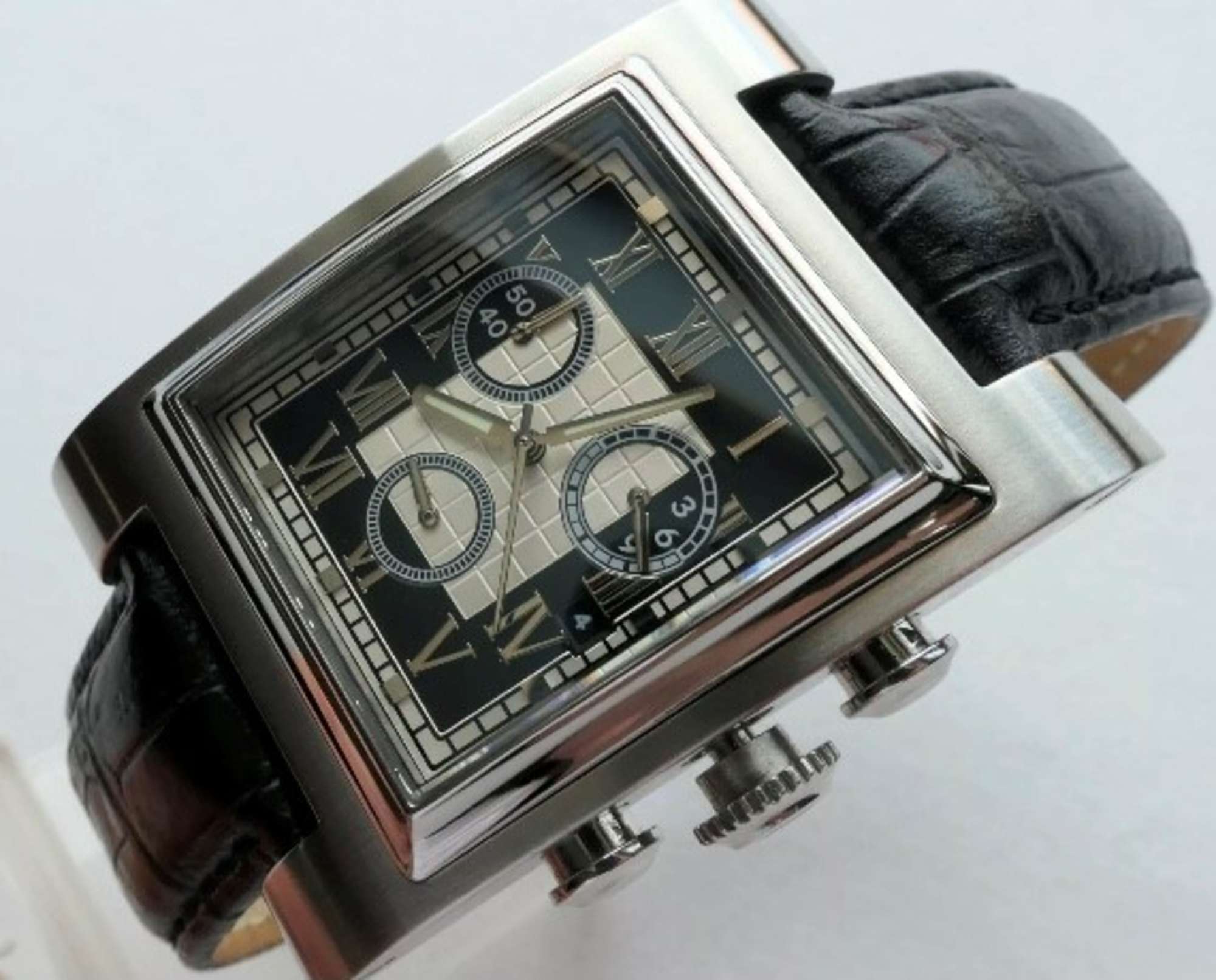 Mercedes-Benz Leather Strapped Chronograph Wristwatch-Auction Lot