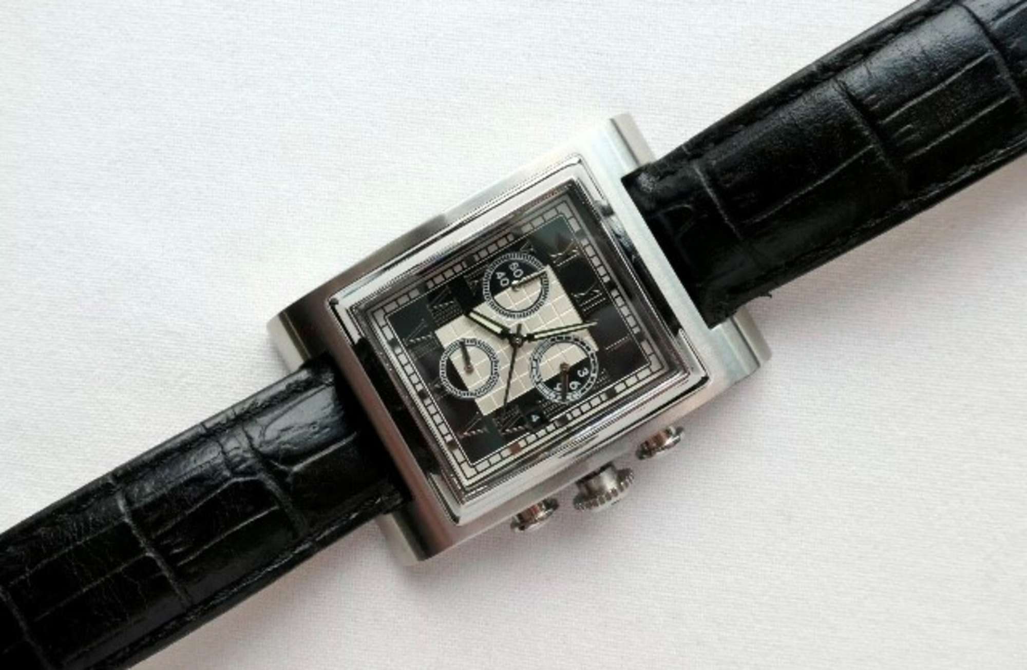 Mercedes-Benz Leather Strapped Chronograph Wristwatch-Auction Lot