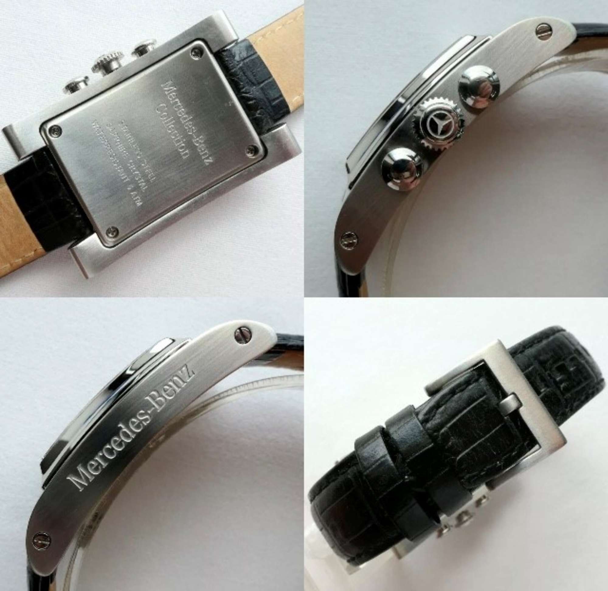 Mercedes-Benz Leather Strapped Chronograph Wristwatch-Auction Lot