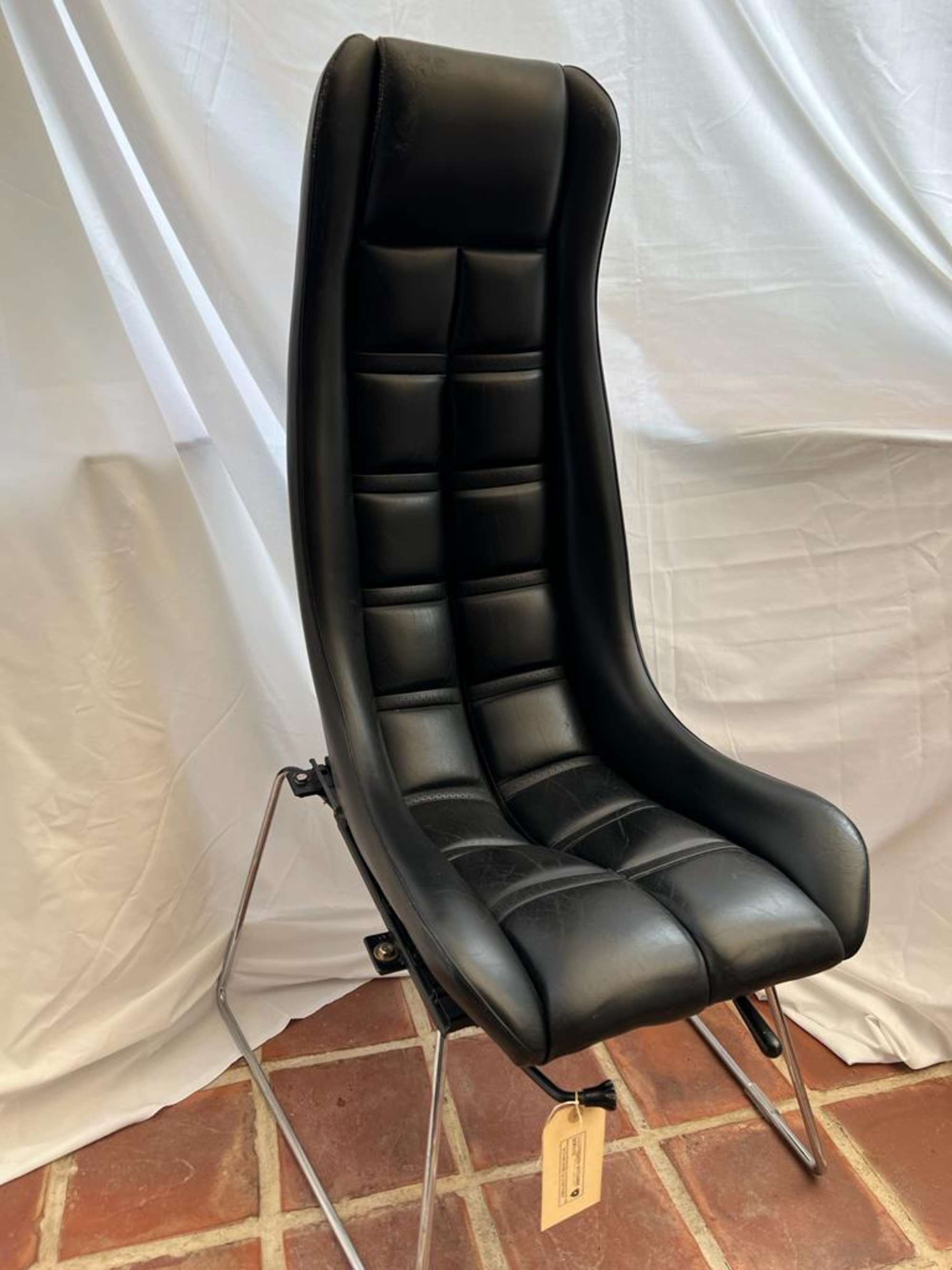 Elegant Leather Lamborghini Countach Office Chair-Sold