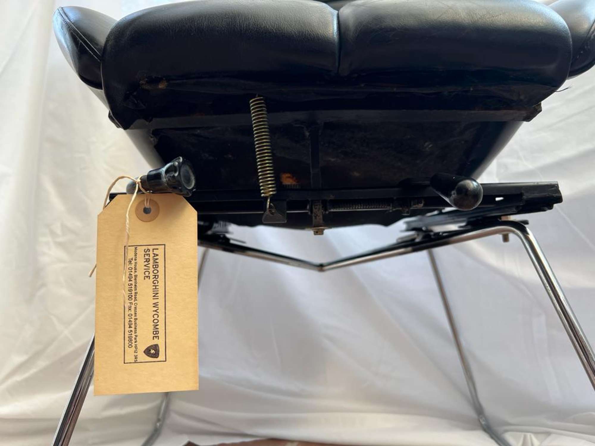 Elegant Leather Lamborghini Countach Office Chair-Sold