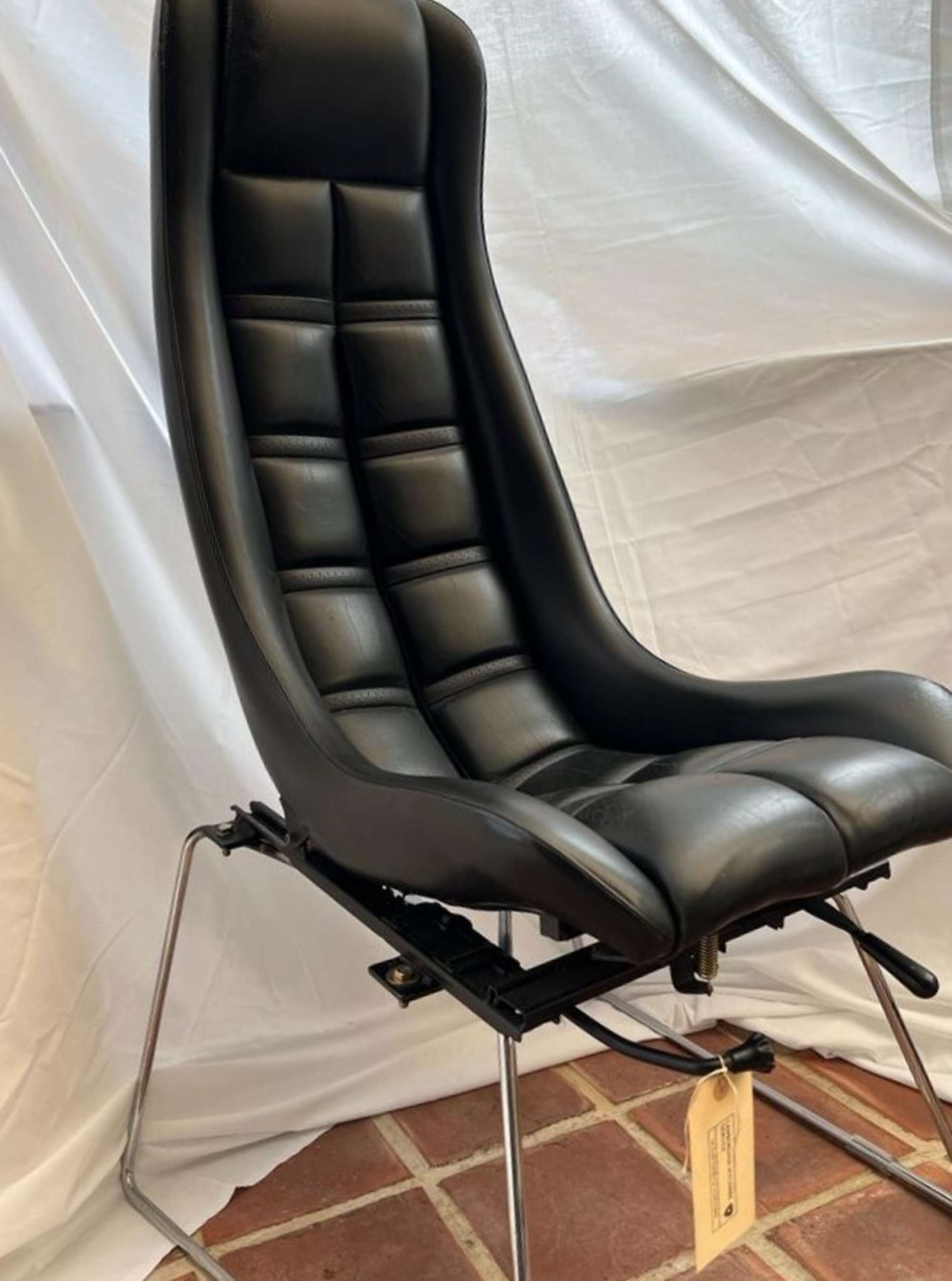 Elegant Leather Lamborghini Countach Office Chair-Sold