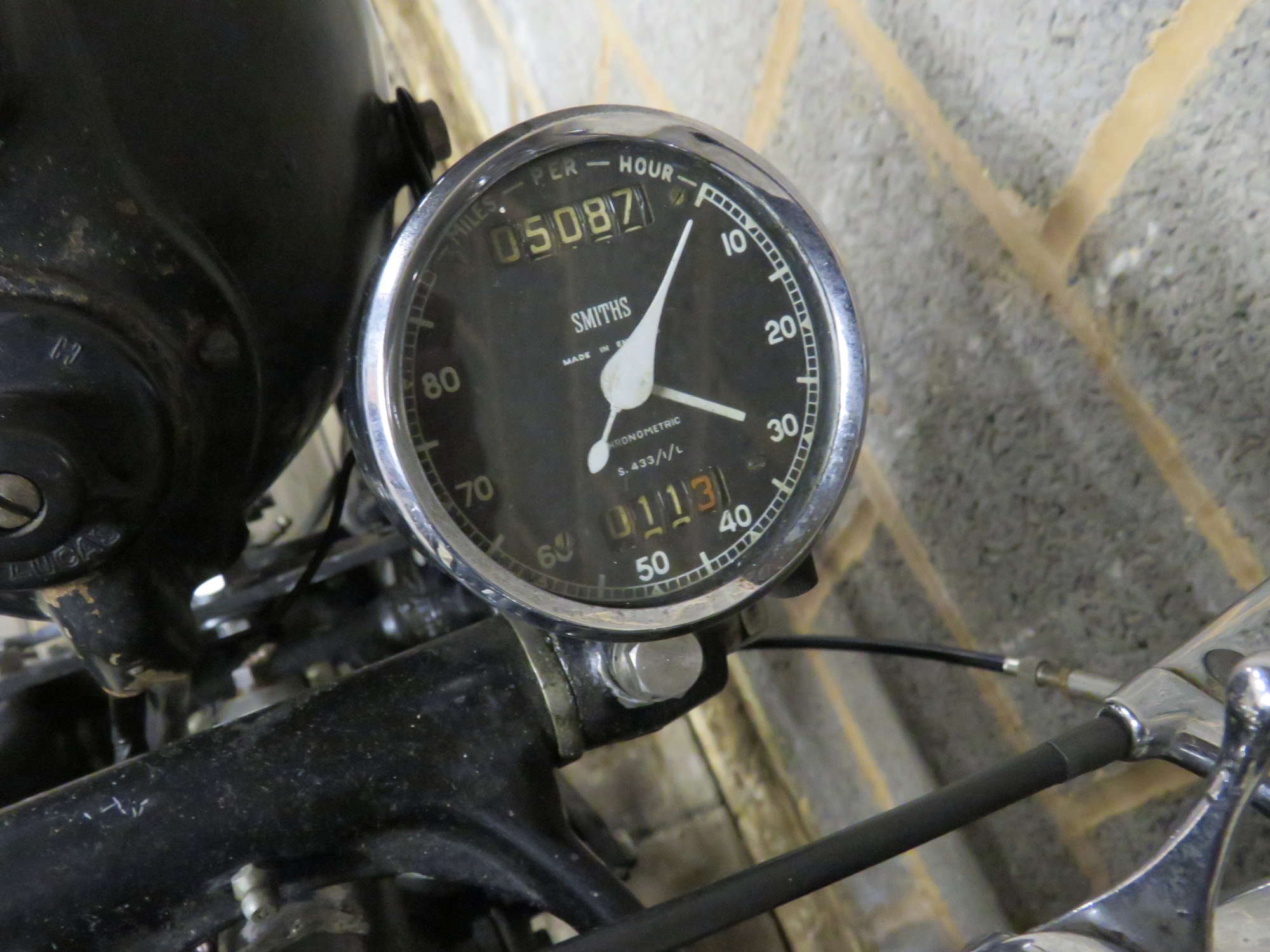 1950 Vincent Series C Meteor 498cc-Sold