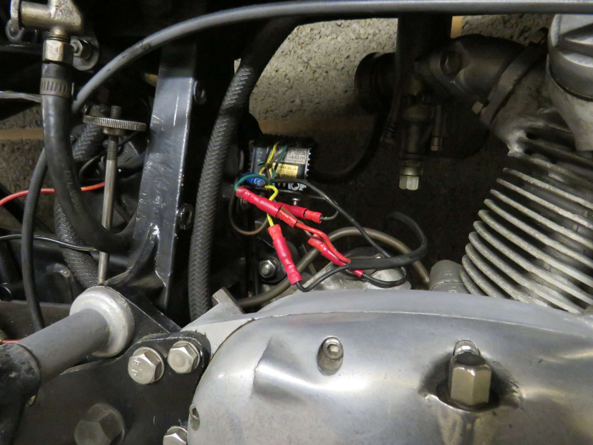 1950 Vincent Series C Meteor 498cc-Sold