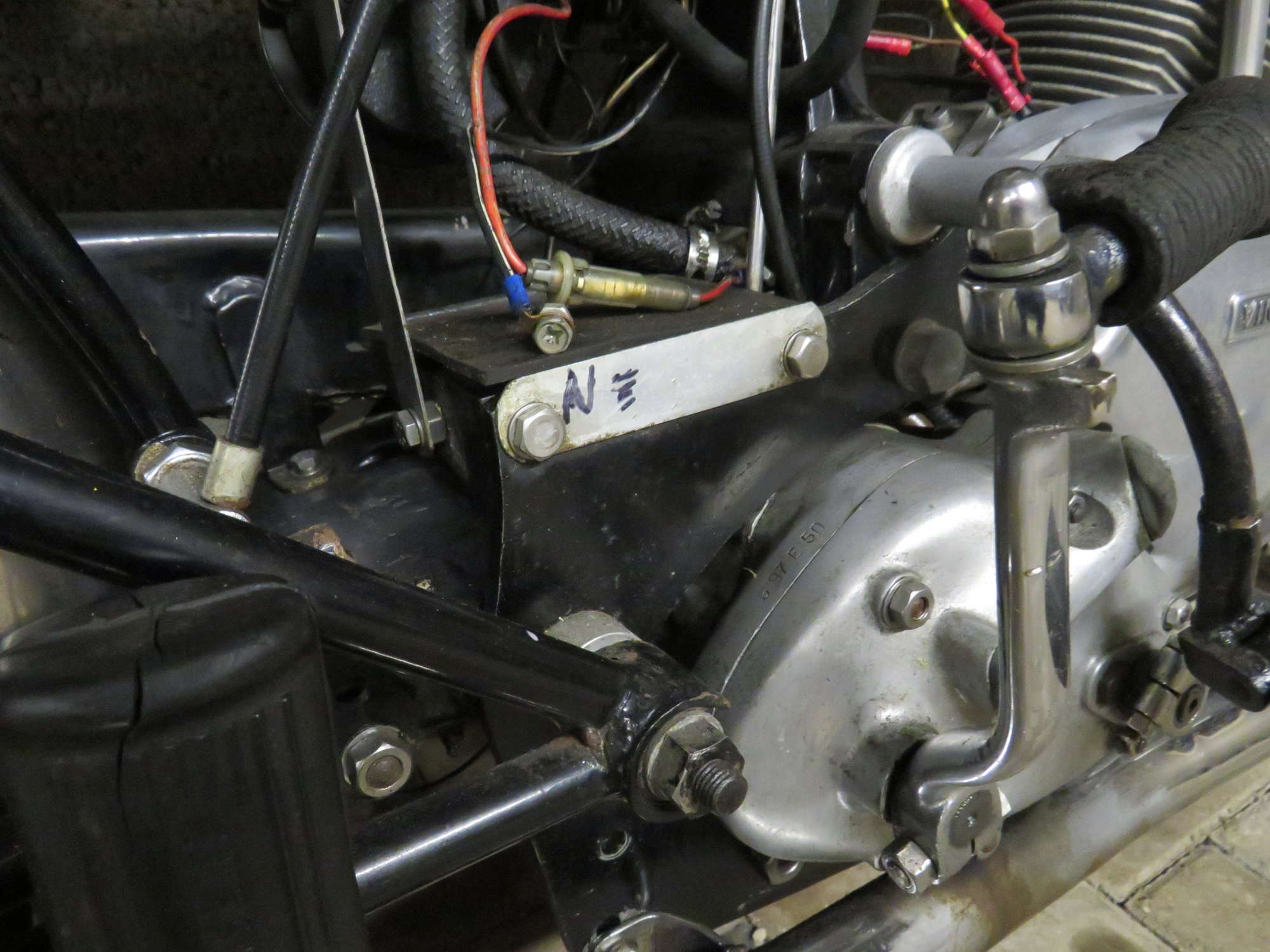 1950 Vincent Series C Meteor 498cc-Sold